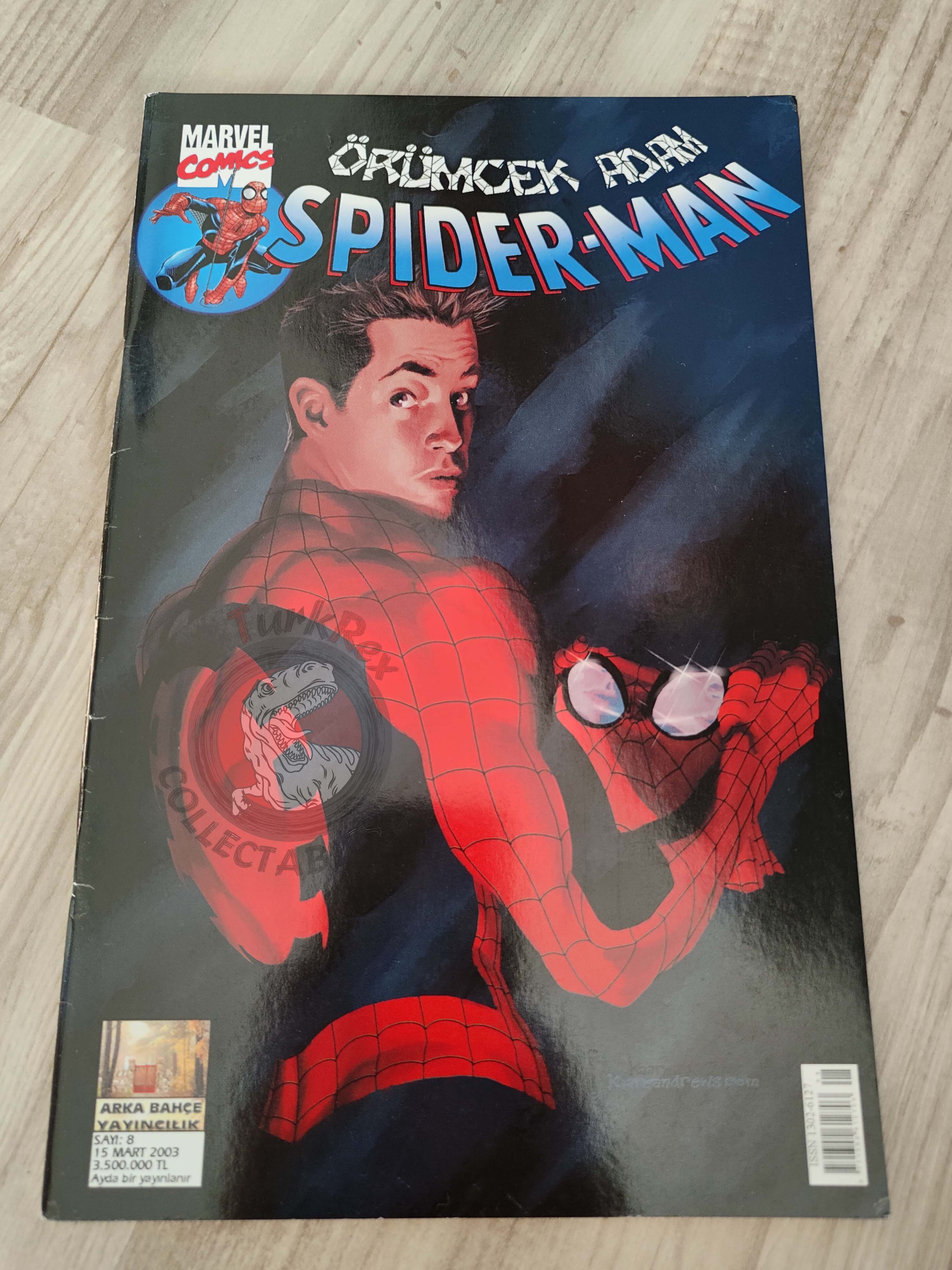 Spider-Man #8 2003 Turkish Comic Turkey The Amazing #37 Peter Parker #37