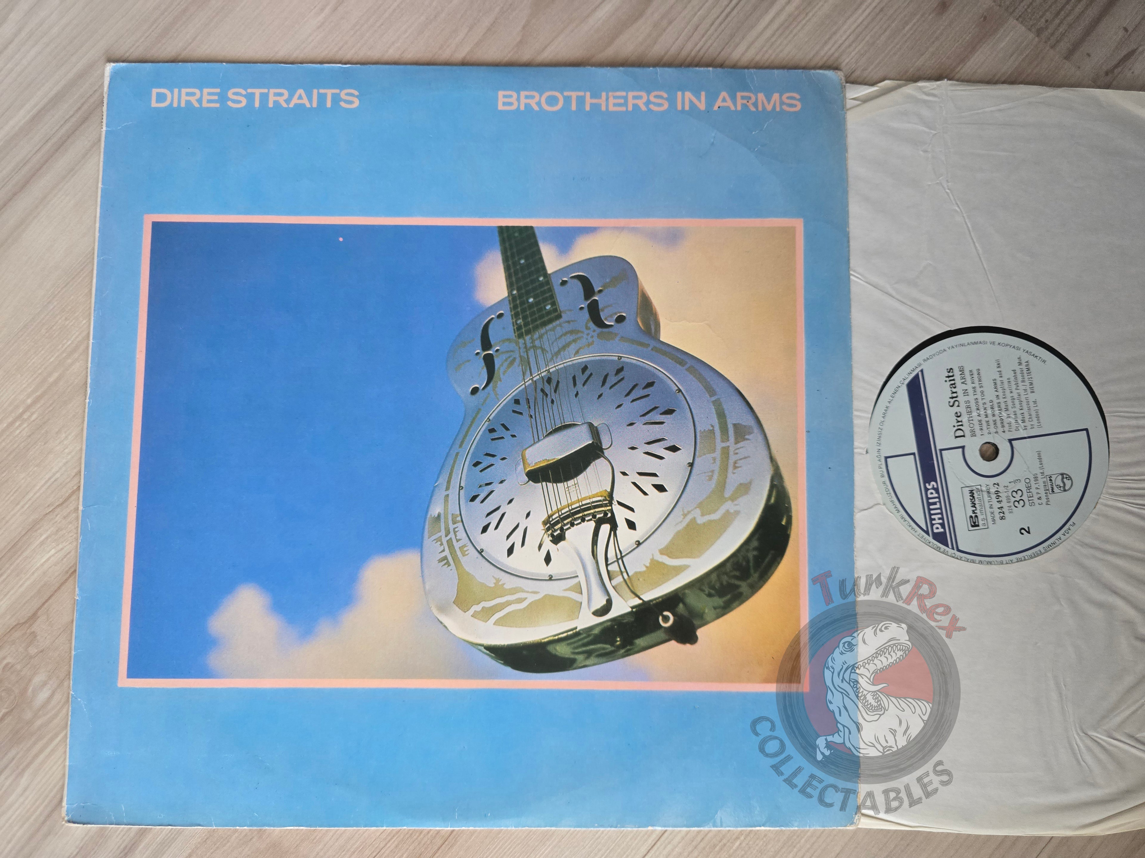 Dire Straits – Brothers In Arms Turkish Pressing Vinyl Turkey Edition