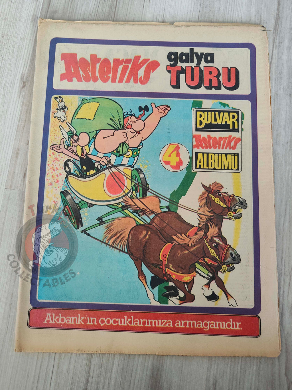Asterix – Asterix and the Banquet 80s Turkish Edition Comic Turkey