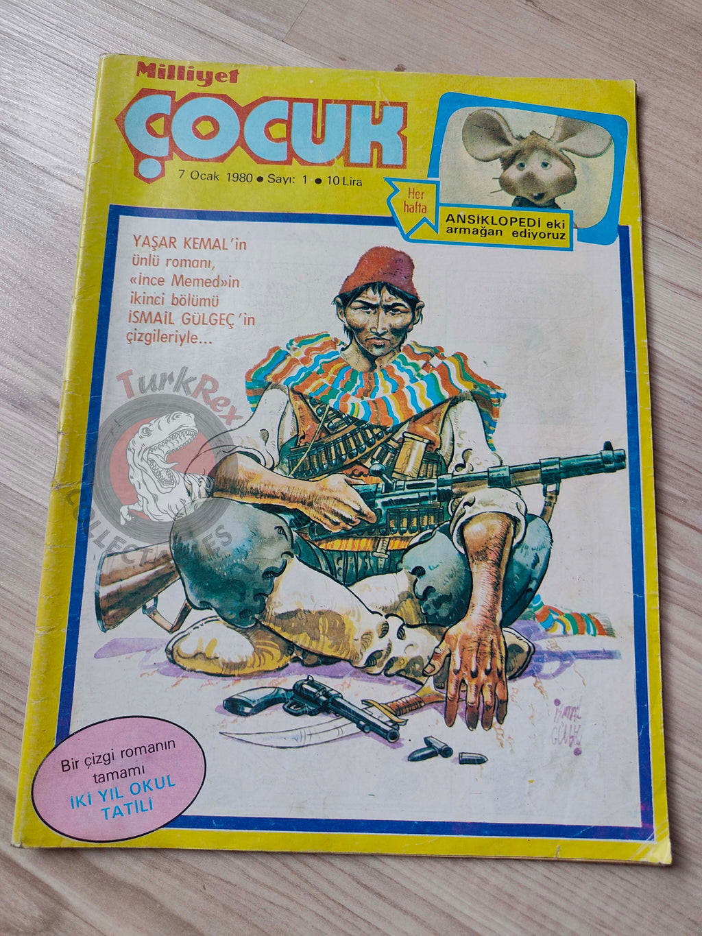 Milliyet Çocuk #1 1980 Turkish Comic Turkey Joyas Literarias Juveniles #117 Jules Verne