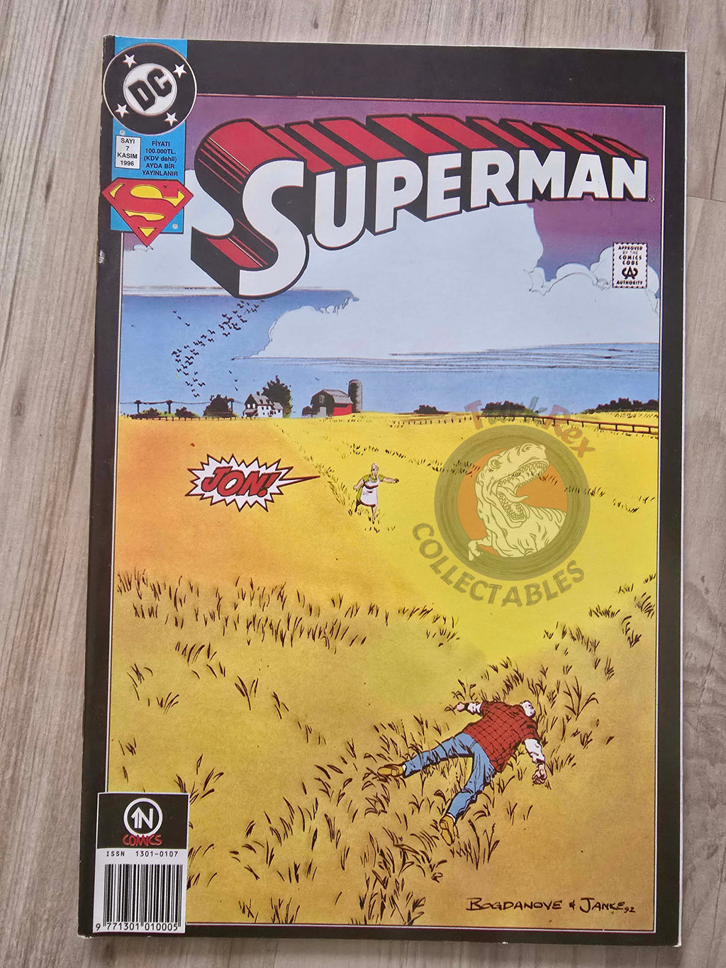 Superman #7 1996 Turkish Comic Turkey Action Comics #686 The Man of Steel #21