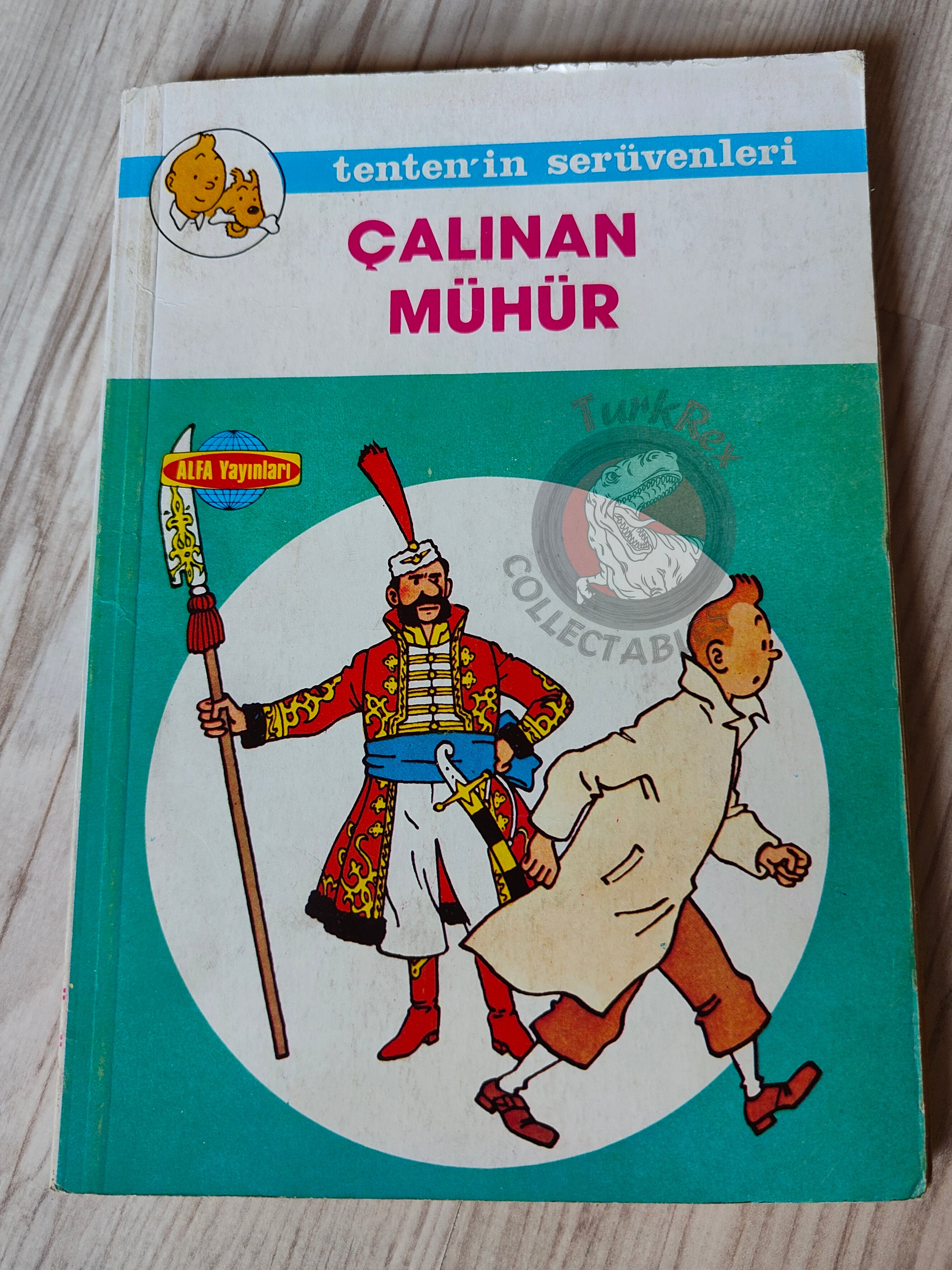 Tintin – King Ottokar’s Sceptre mid 1980s Turkish Edition Comic Turkey 1