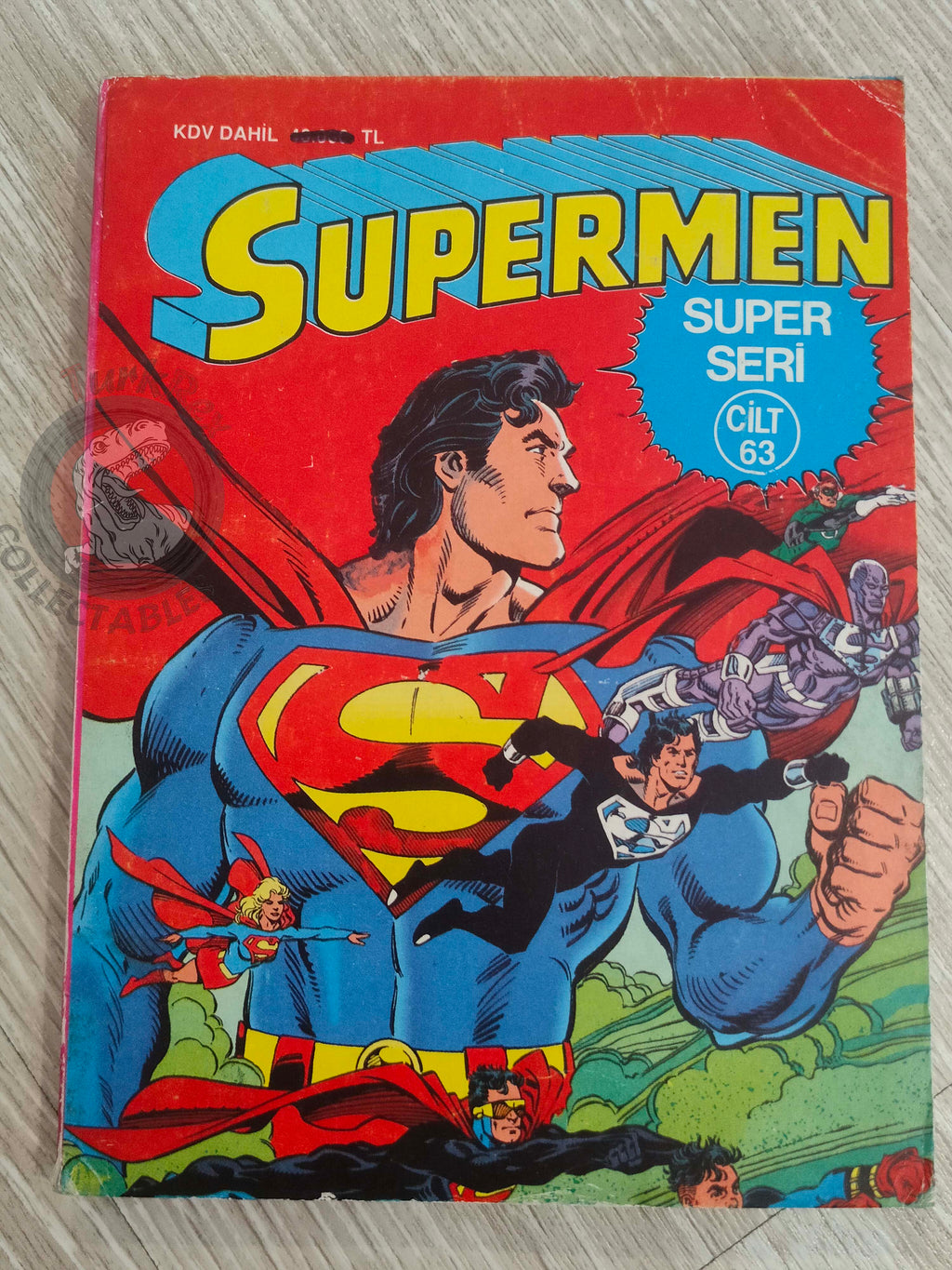 Superman Vol #63 1994 Turkish Comic Turkey DC Comics #82 Batman World's Finest #319