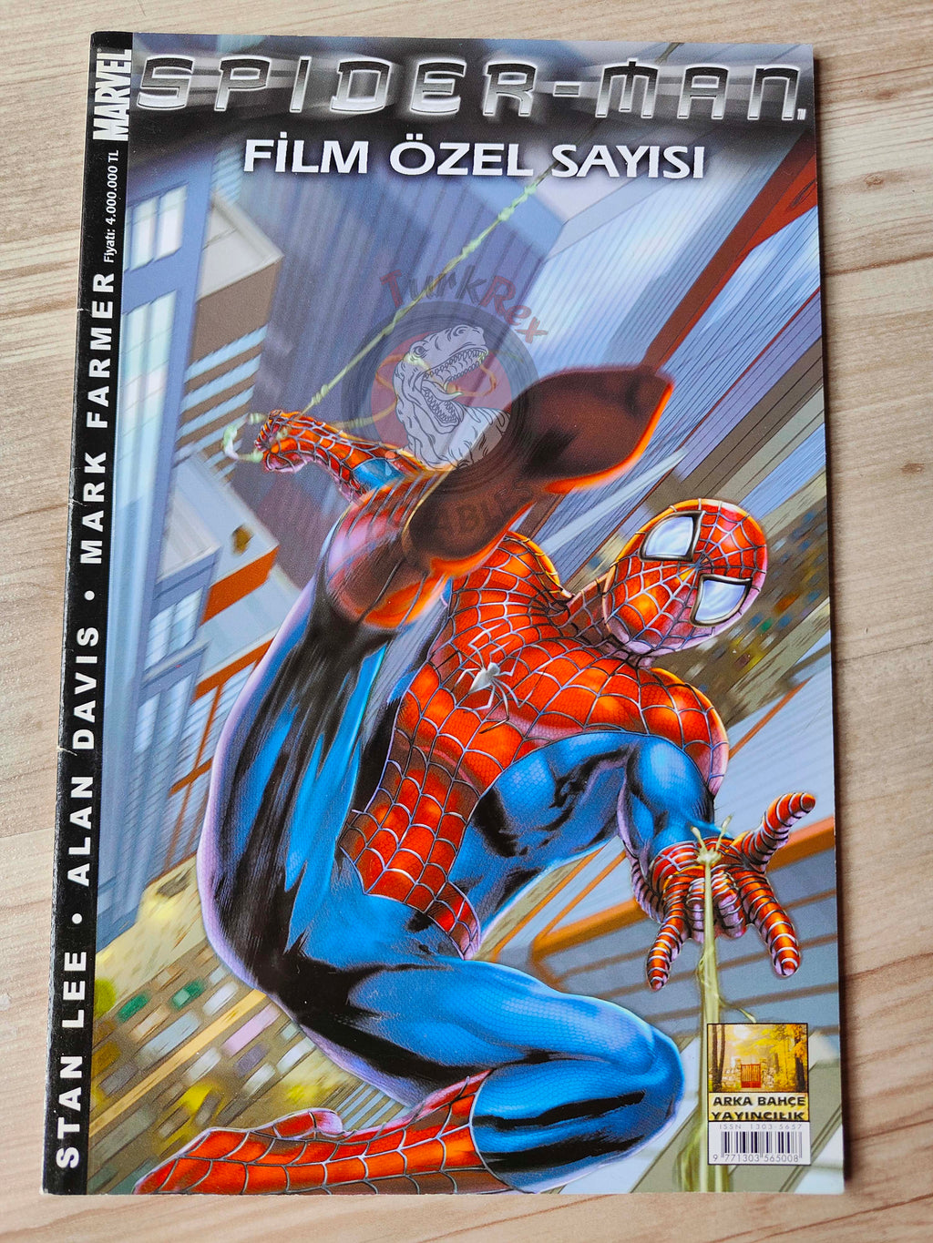 Spider-Man The Official Movie Adaptation 2002 Turkish Comic Turkey