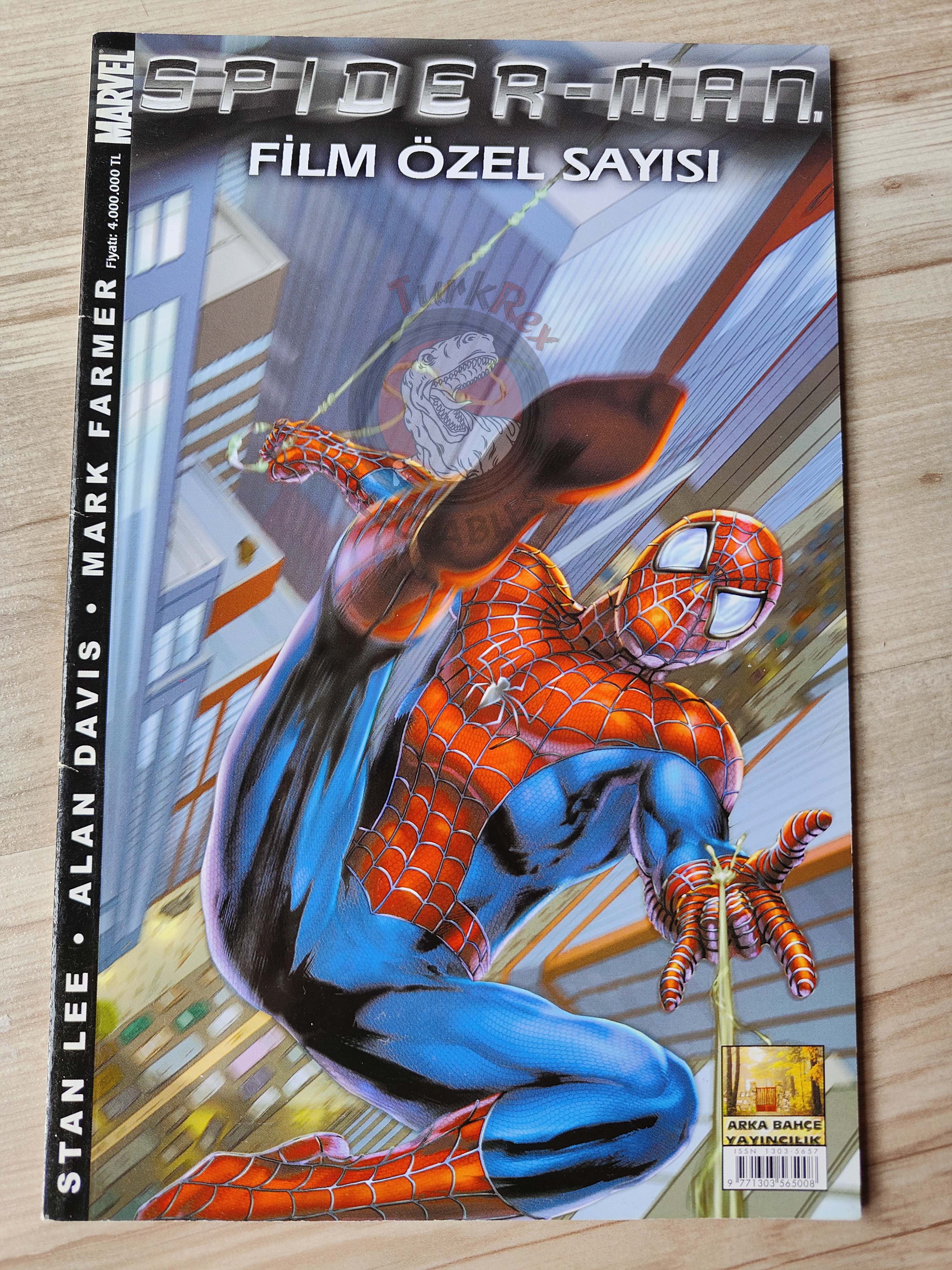 Spider-Man The Official Movie Adaptation 2002 Turkish Comic Turkey