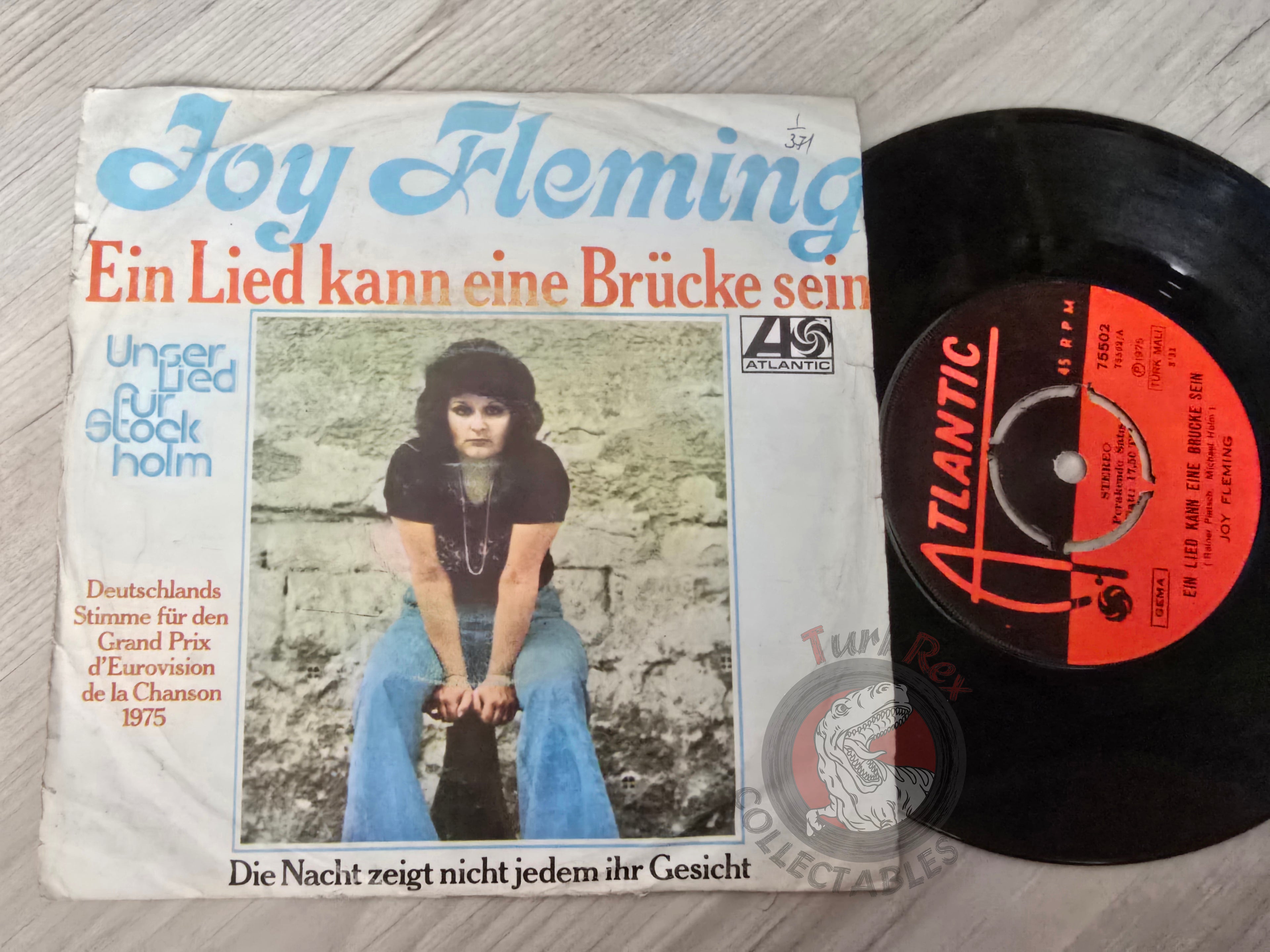 Joy Fleming – Ein Lied Kann Eine Brücke Sein 7" Turkish Pressing Vinyl Turkey Edition Eurovision