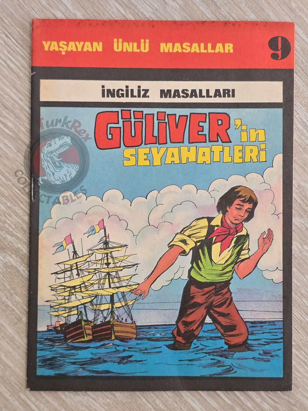 Jonathan Swift – Gulliver's Travels 1977 Turkish Book Turkey Illustrated