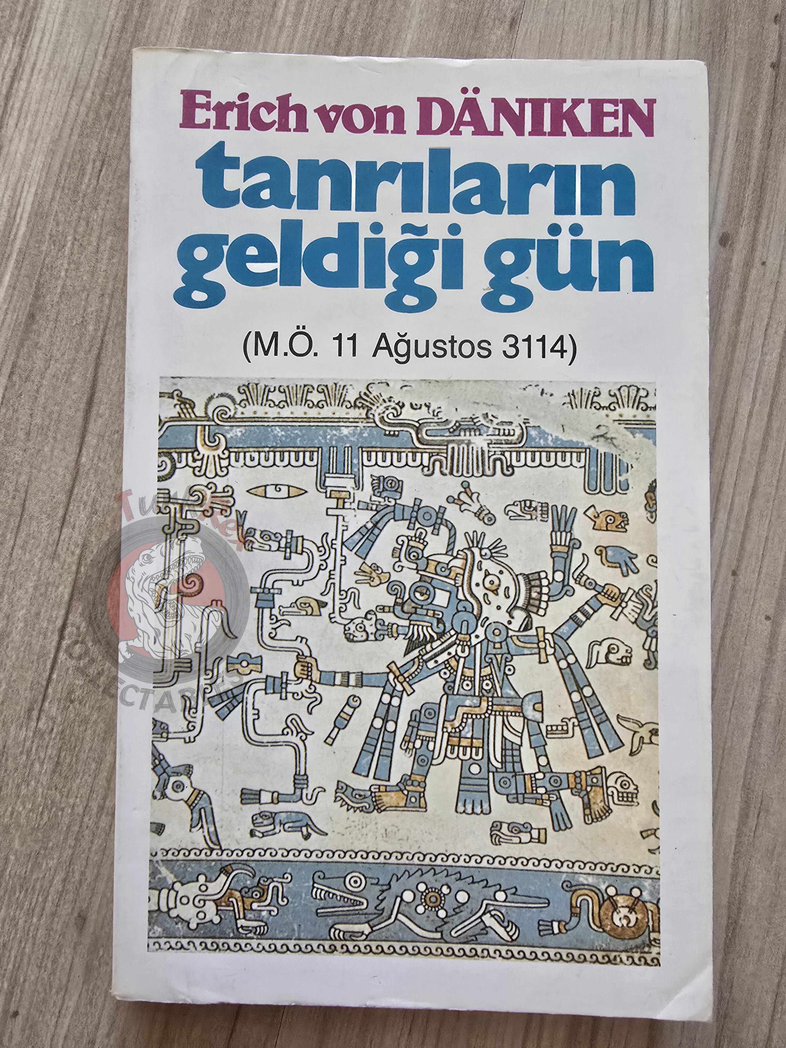 Erich von Däniken – The Day the Gods Came  1994 Turkish Book Turkey Ufology