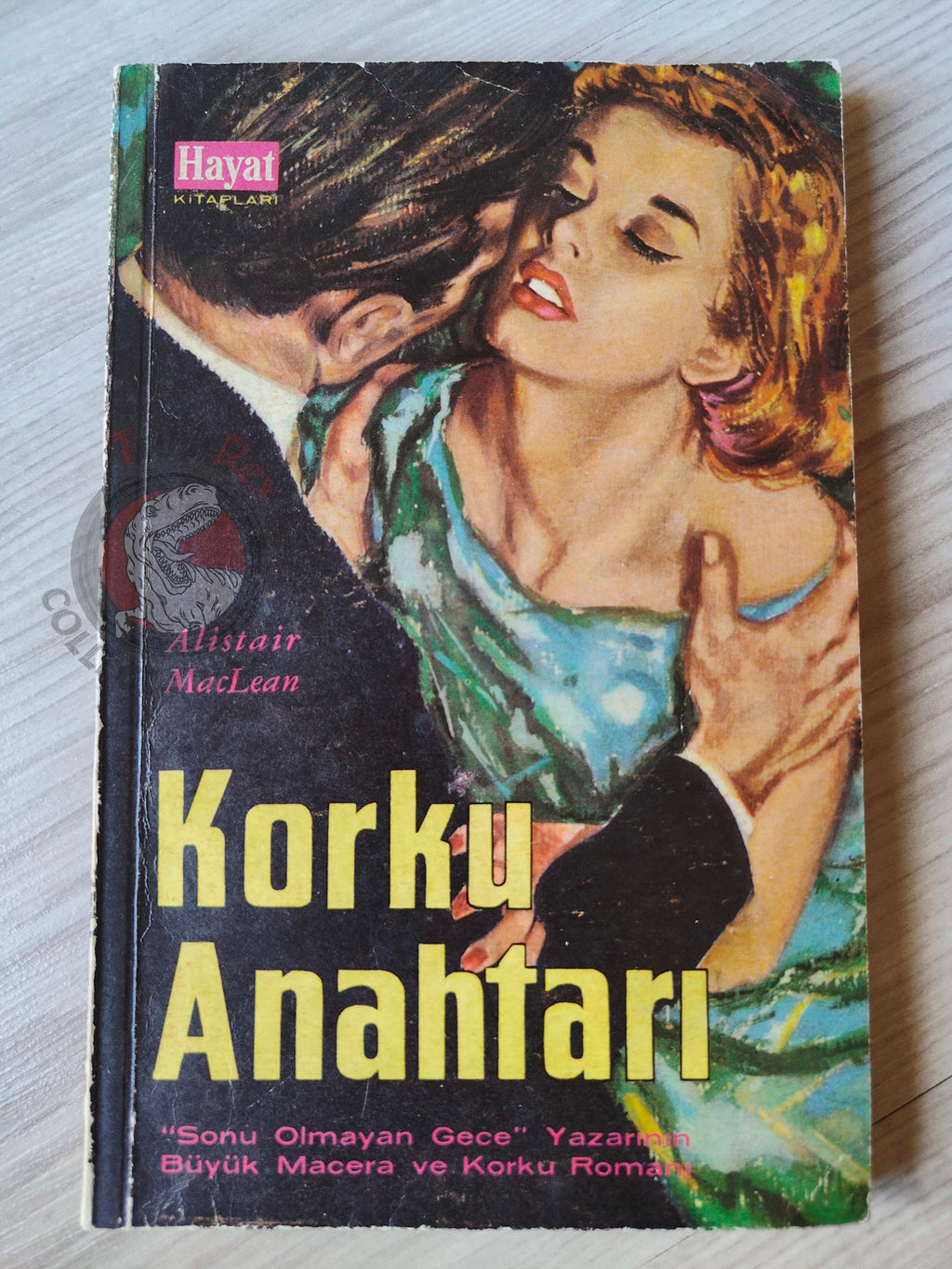 Alistair MacLean – Fear Is the Key 1964 1st Turkish Book Turkey