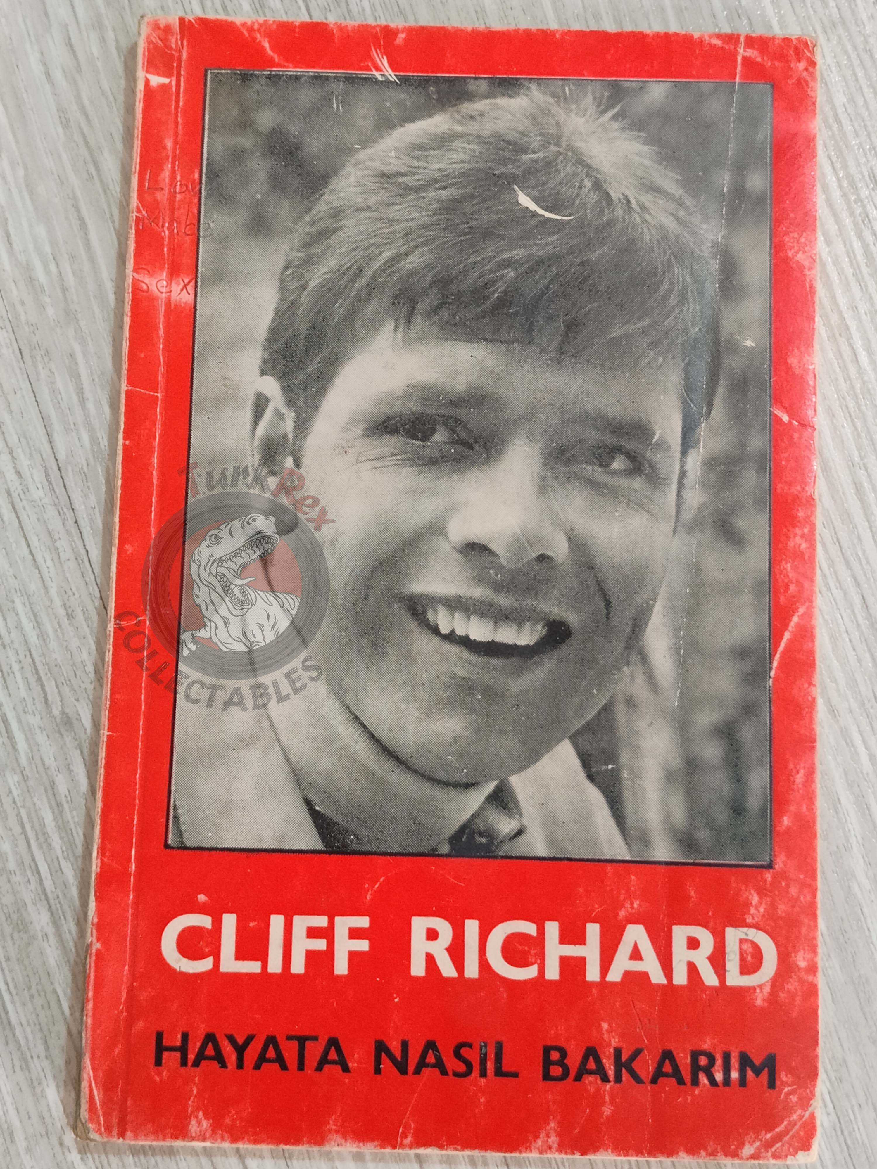 Cliff Richard – The Way I See It 1970 1st Turkish  Book Turkey The Shadows