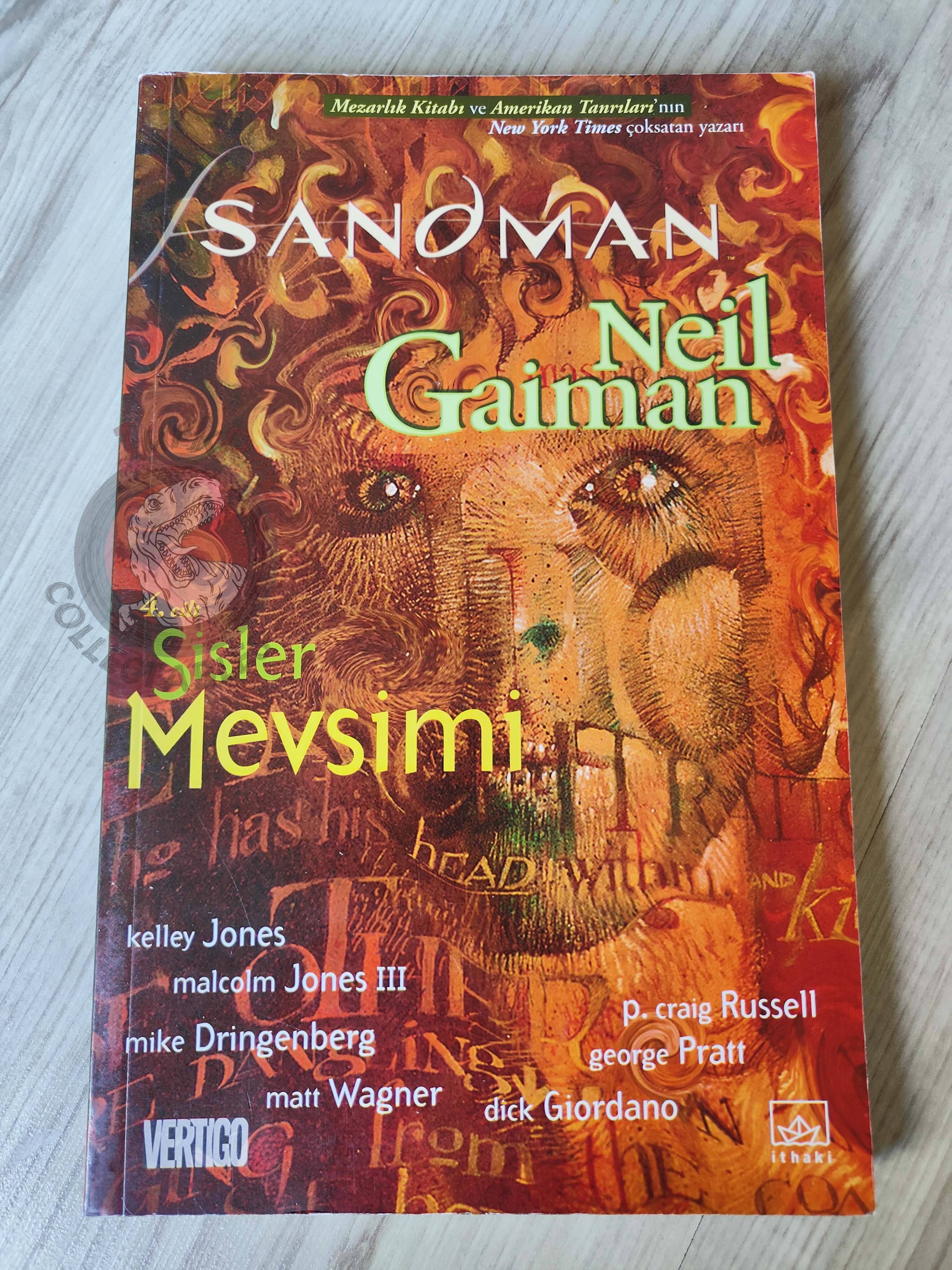 The Sandman Vol #4: Season of Mists Turkish Comic Turkey