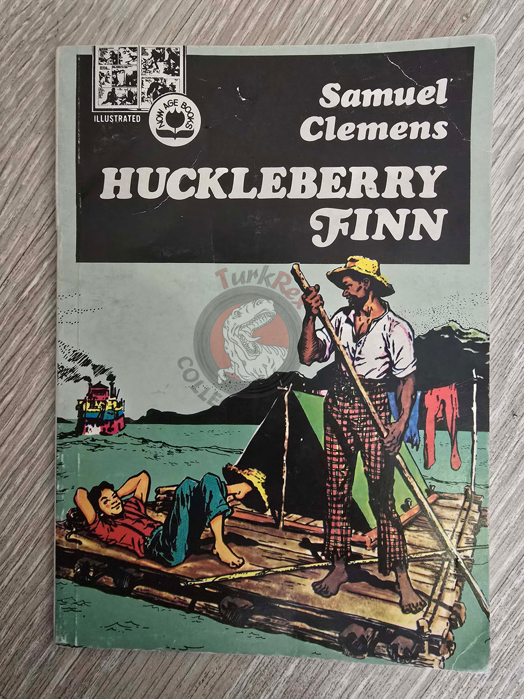Mark Twain – Huckleberry Finn Now Age Books Illustrated Series 1990 Turkey Comic English