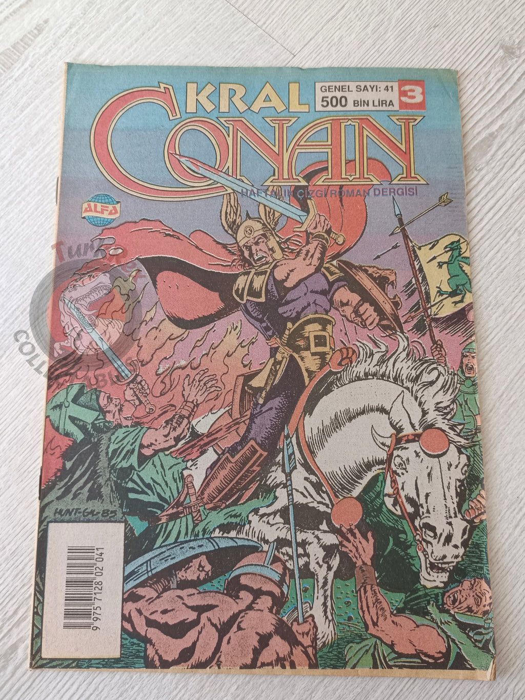 Conan The King #3 2001 Turkish Comic Turkey #34 #35