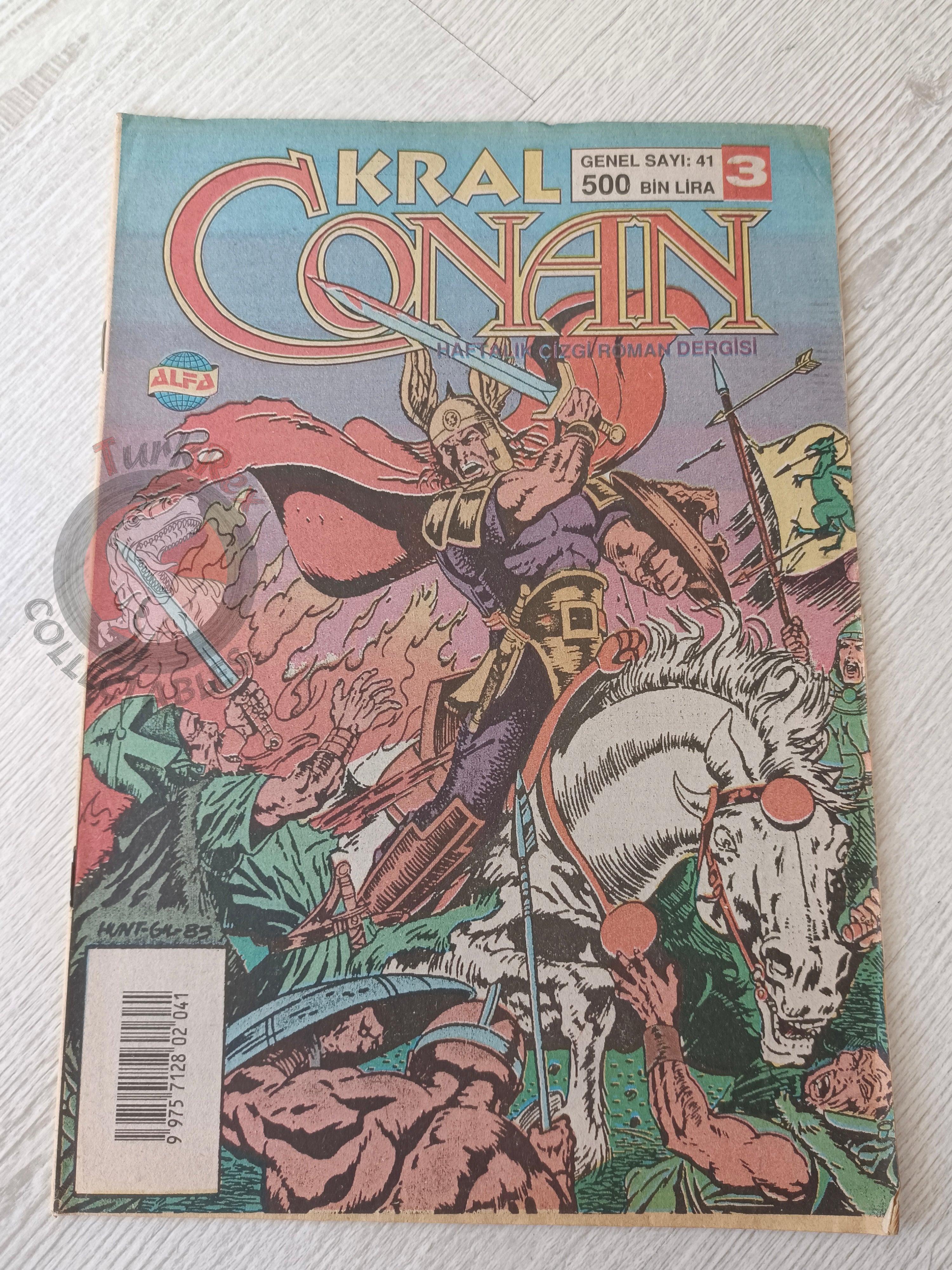 Conan The King #3 2001 Turkish Comic Turkey #34 #35