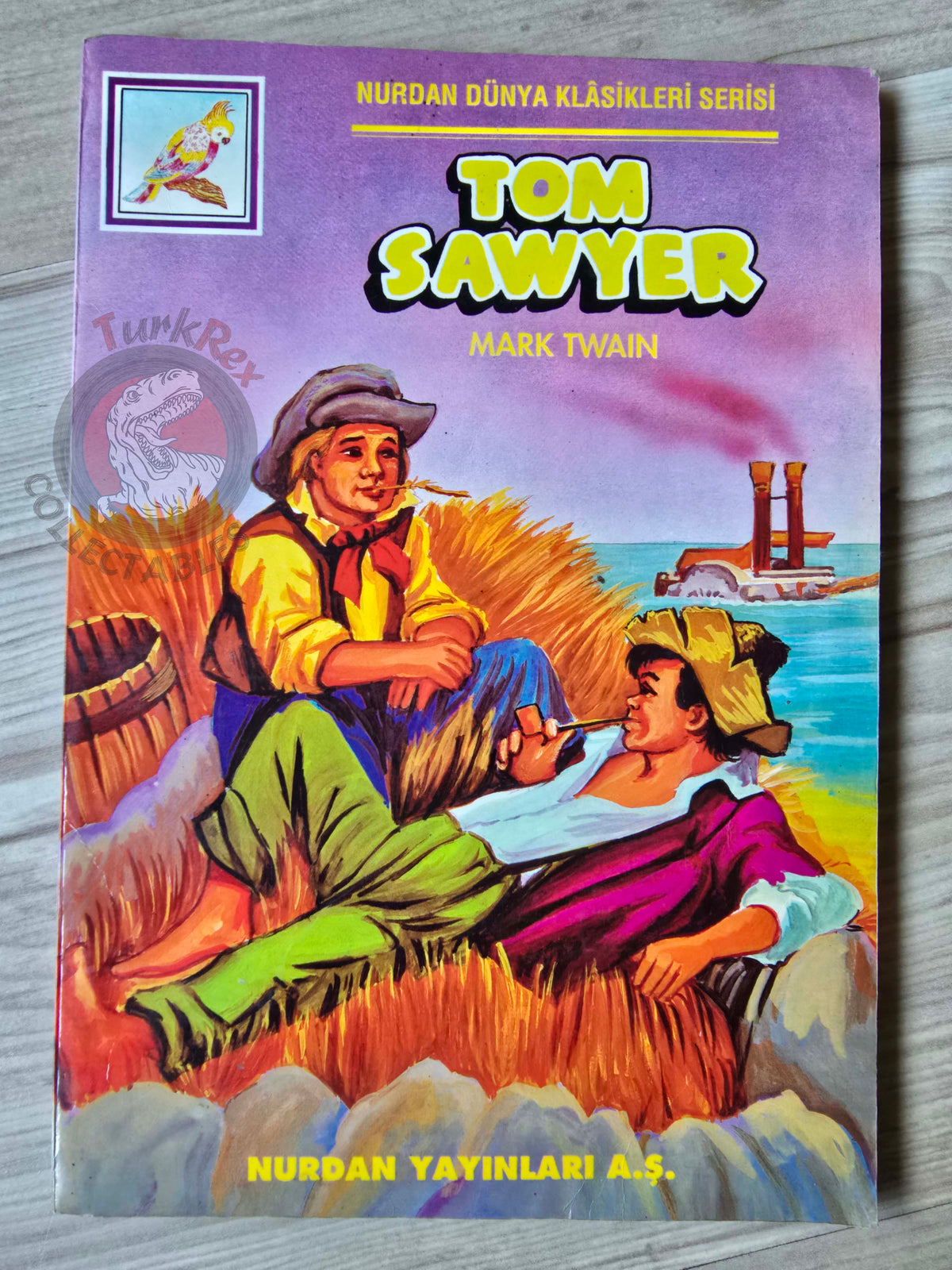Mark Twain – Tom Sawyer 1997 Turkish Book Turkey Illustrated