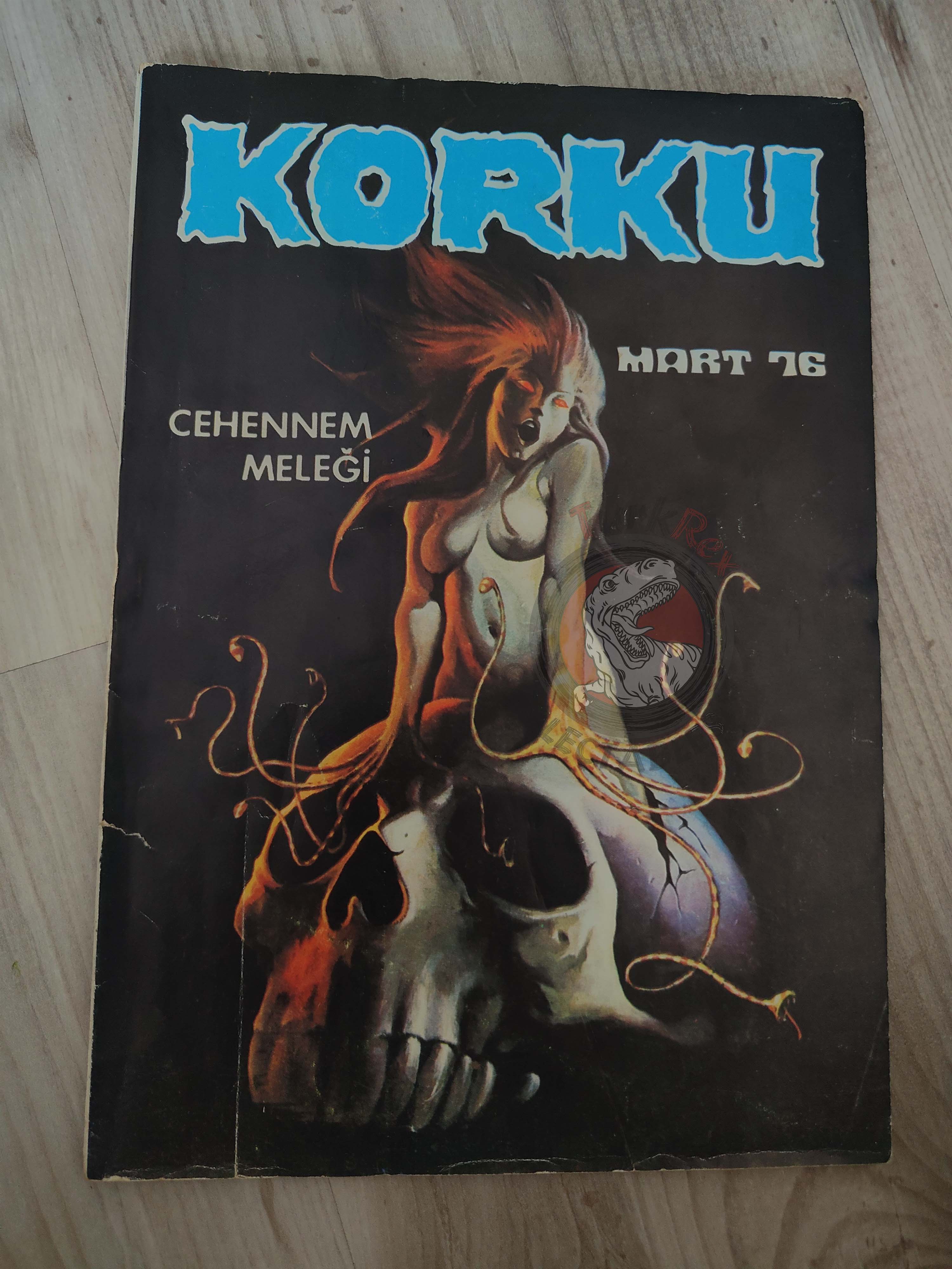 Korku March 1976 Turkish Comic Turkey Vampirella #39 Warren Creepy Eerie