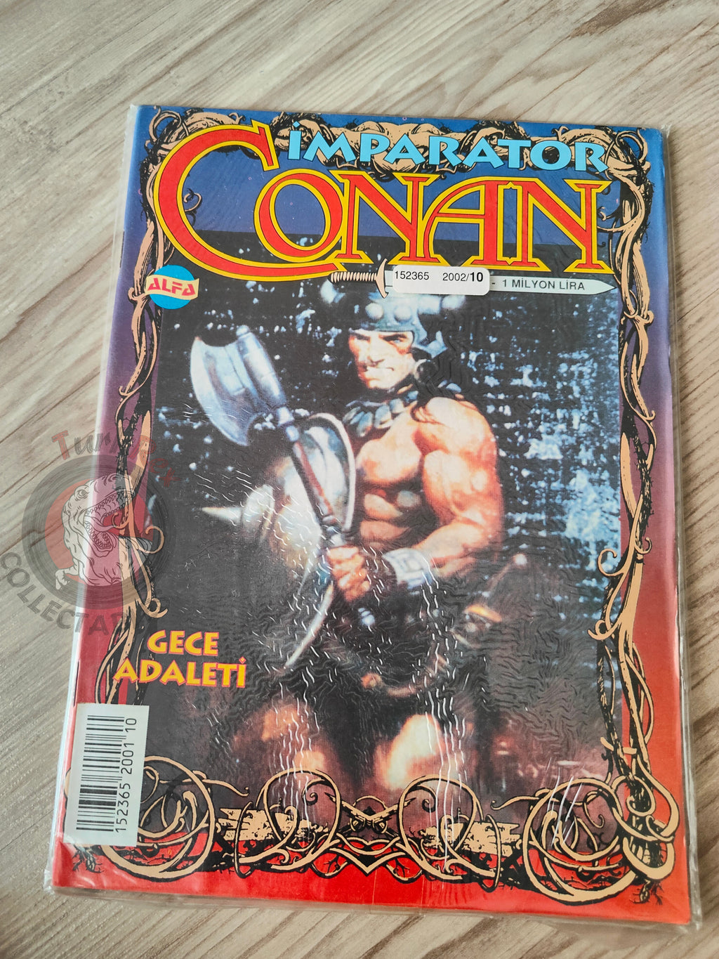 Imparator Conan #10 Conan the King #51 #52 Turkish Comic Turkey Frank Frazetta