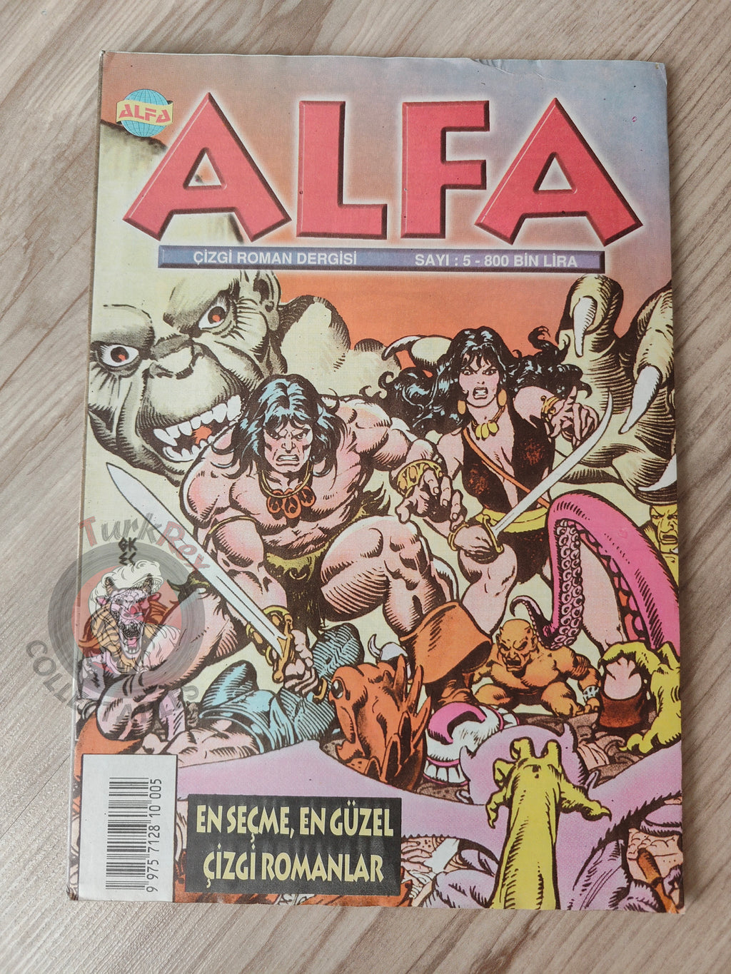 Conan The Barbarian #5 2001 Turkish Comic Turkey #72 #73 #74