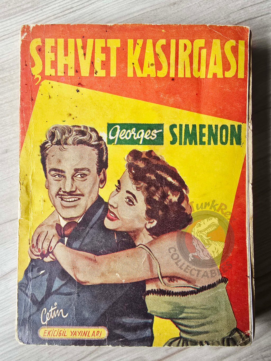 Georges Simenon – Le Testament Donadieu 1954 1st Turkish Book Turkey