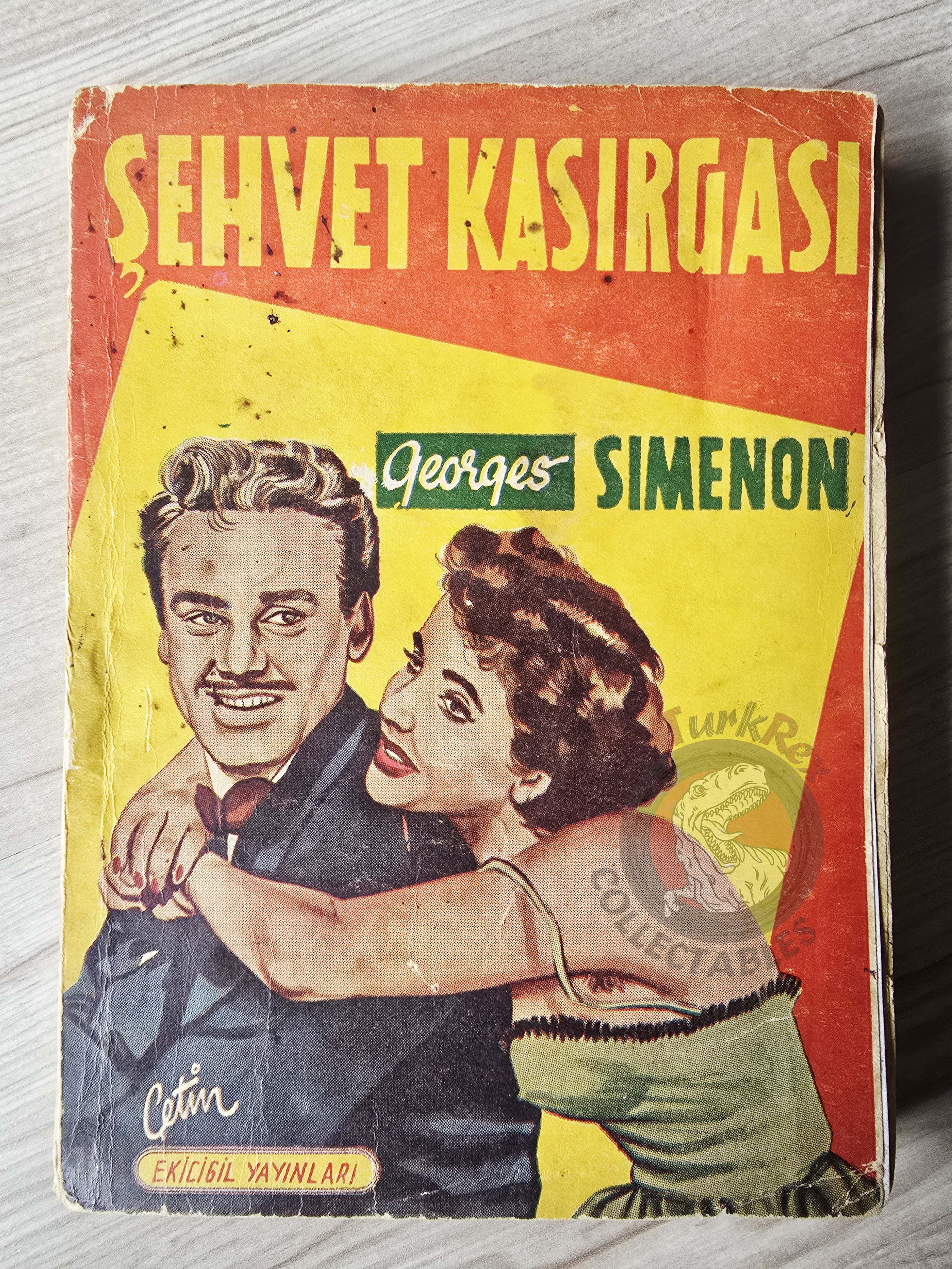 Georges Simenon – Le Testament Donadieu 1954 1st Turkish Book Turkey