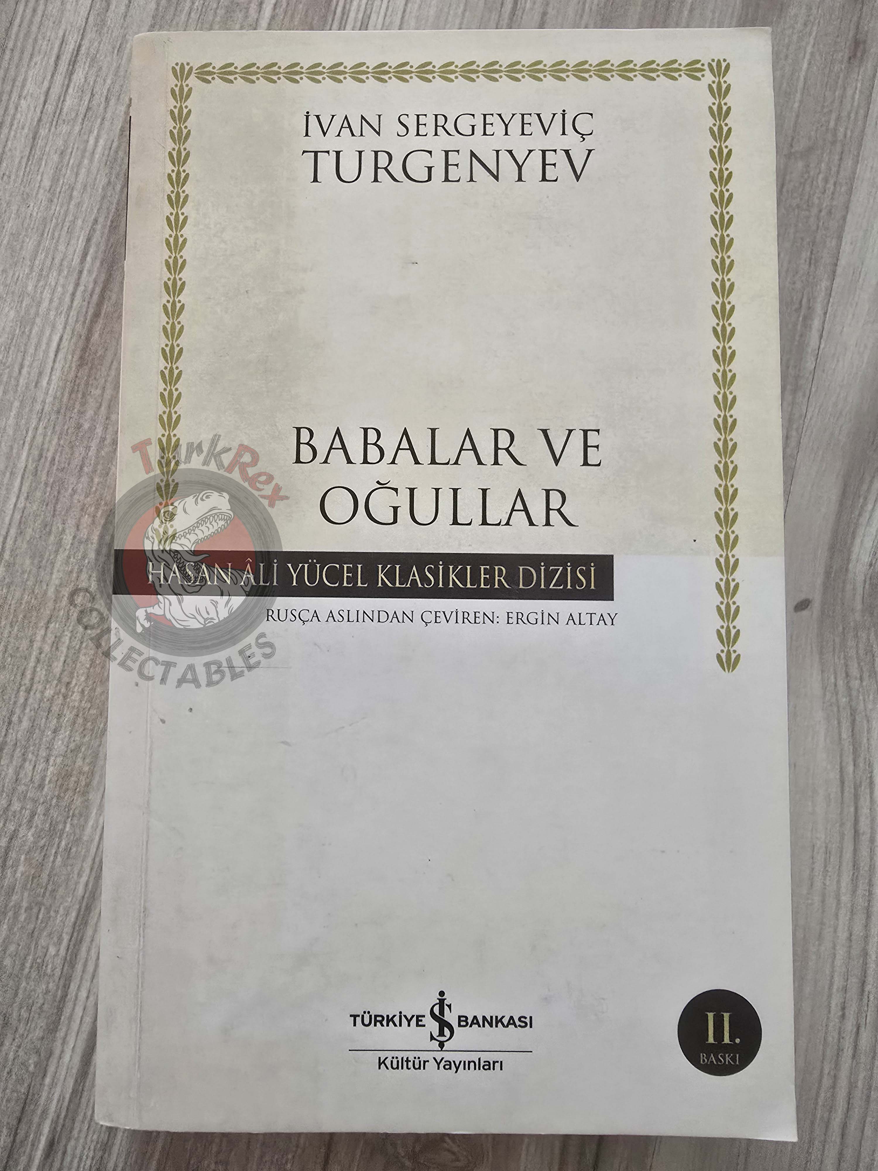 Ivan Turgenev – Fathers and Sons 2009 Turkish Book Turkey