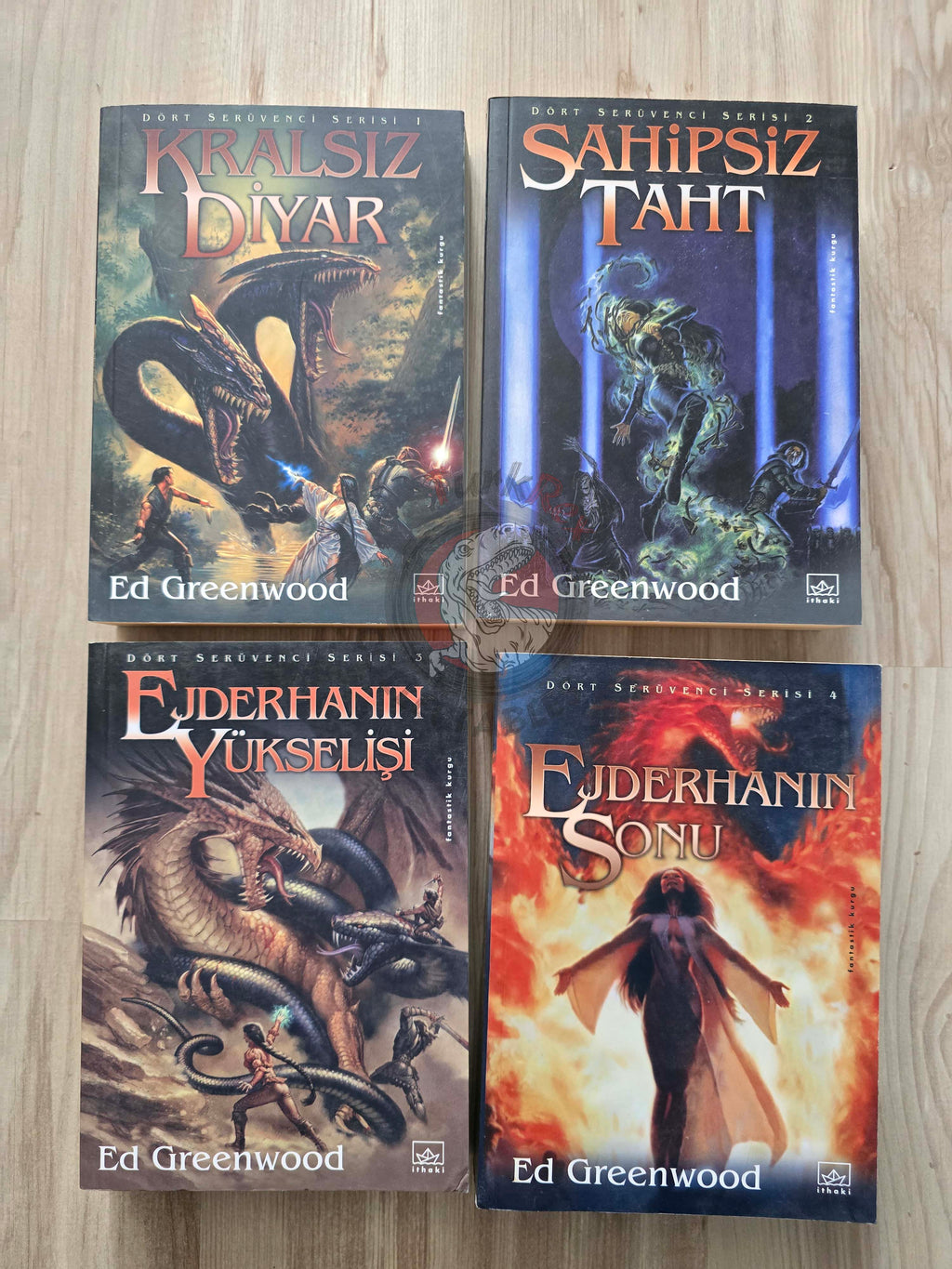 Ed Greenwood – A Band of Four Series 2004 1st Turkish Book Turkey