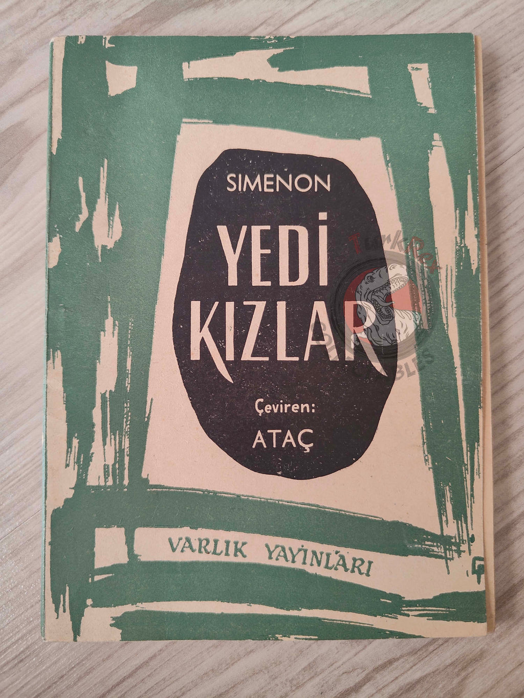 Georges Simenon – Maison des Sept Jeunes Filles 1960 1st Turkish Book Turkey