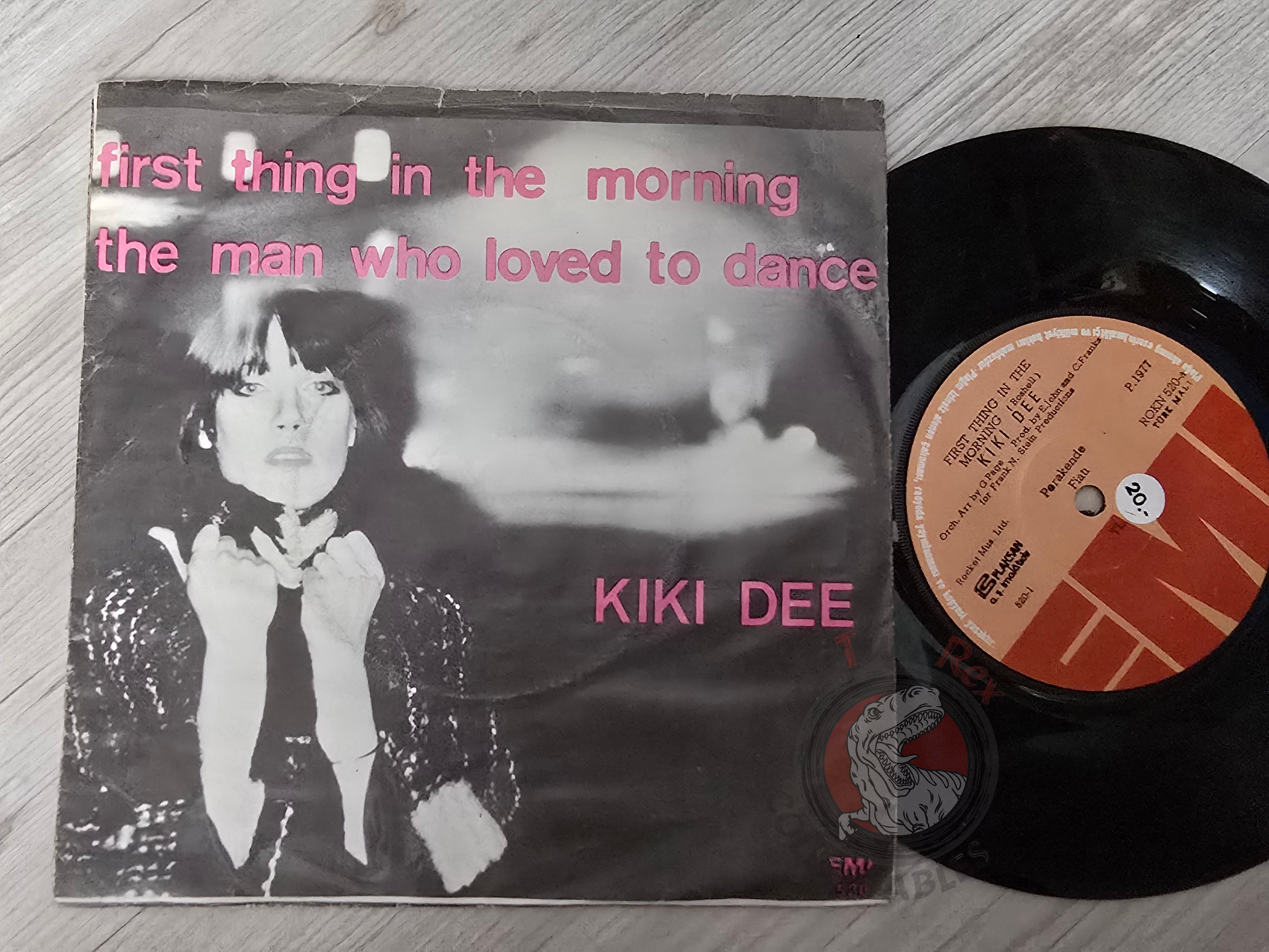 Kiki Dee – First Thing In The Morning 7" Turkish Pressing Vinyl Turkey Edition