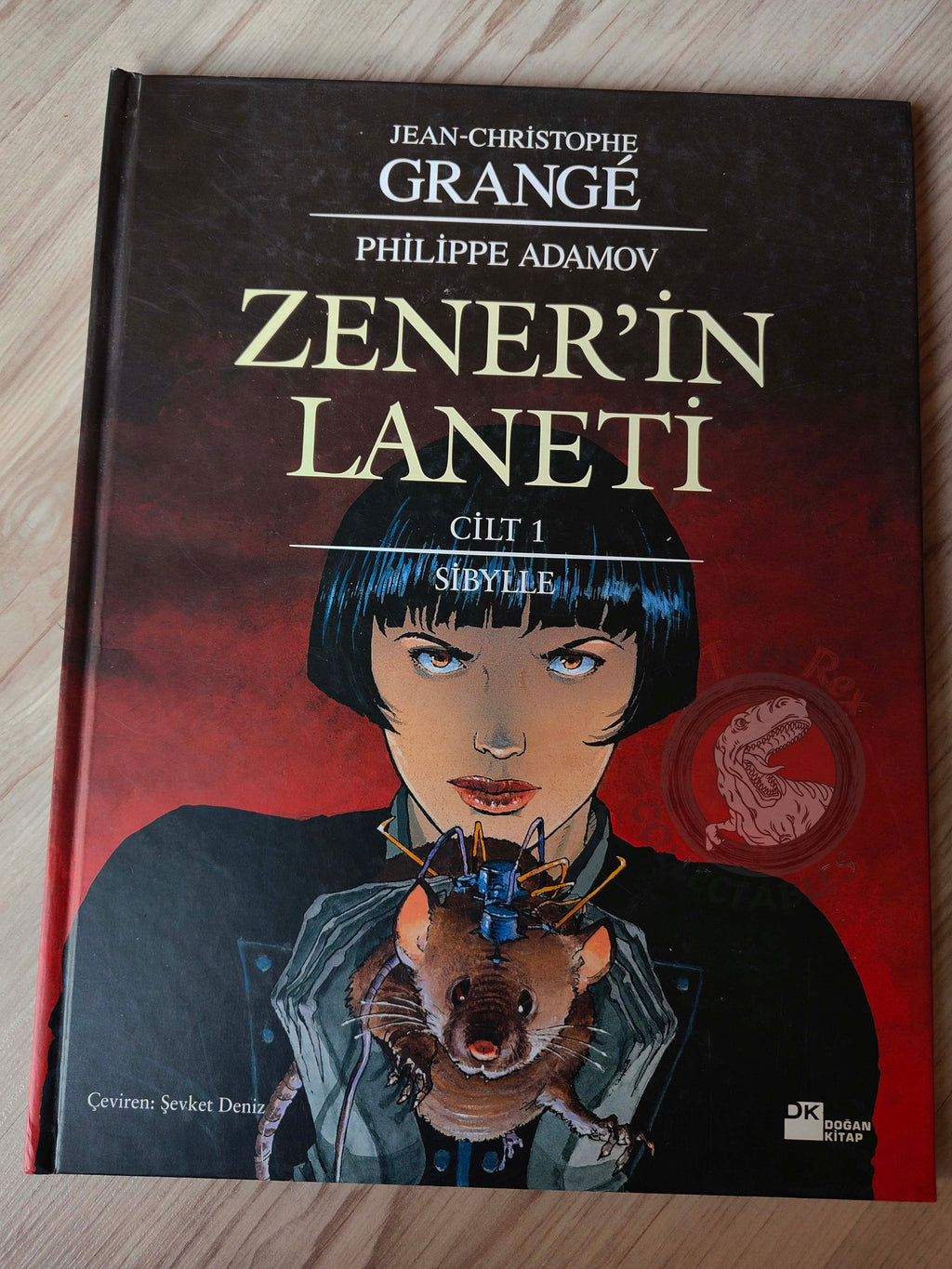La malédiction de Zener Vol #1 Sibylle HC Turkish Comic Turkey Jean-Christophe Grangé