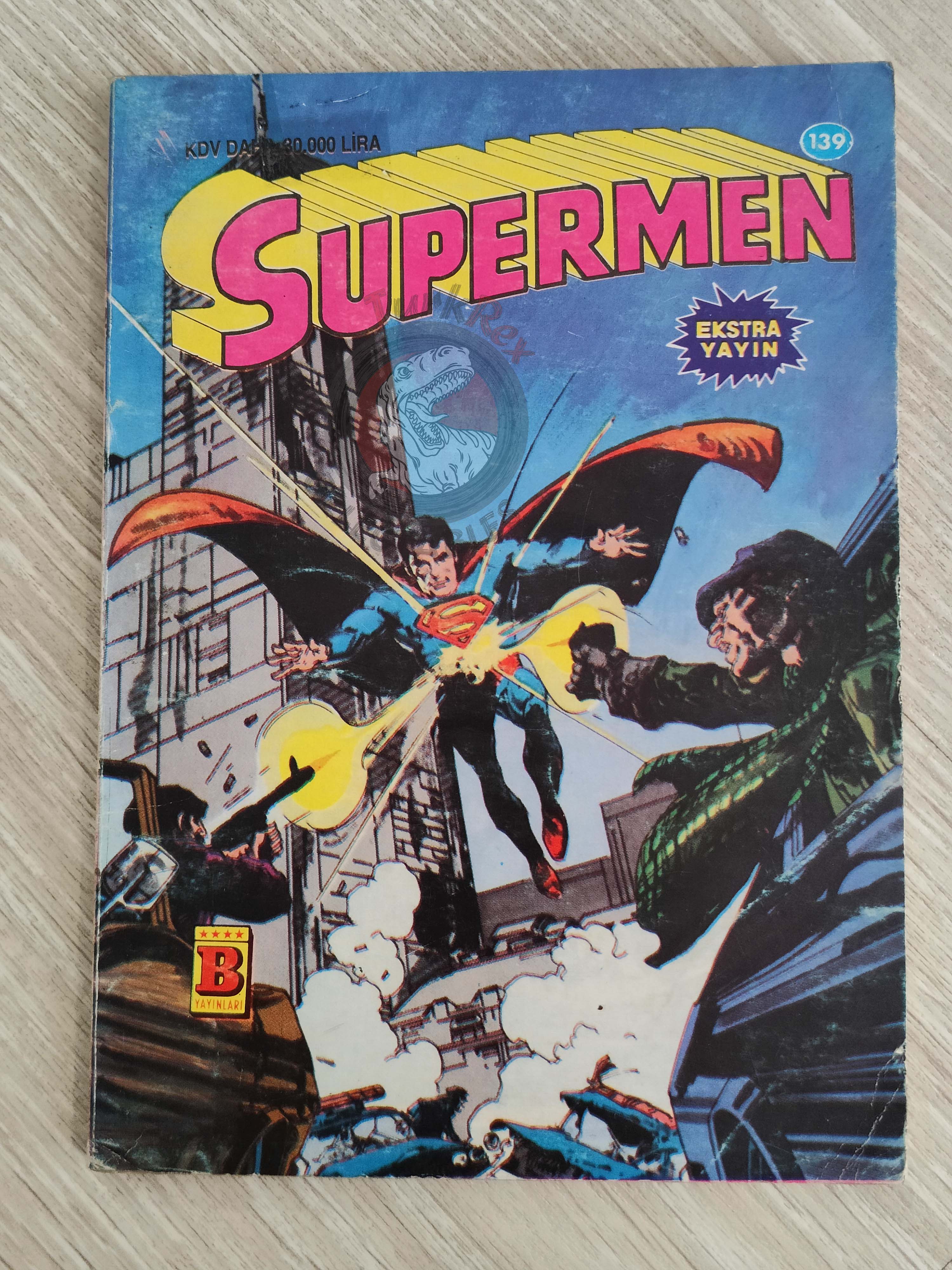 Superman #139 1995 Turkish Comic Turkey Action Comics Weekly #611 Batman #301