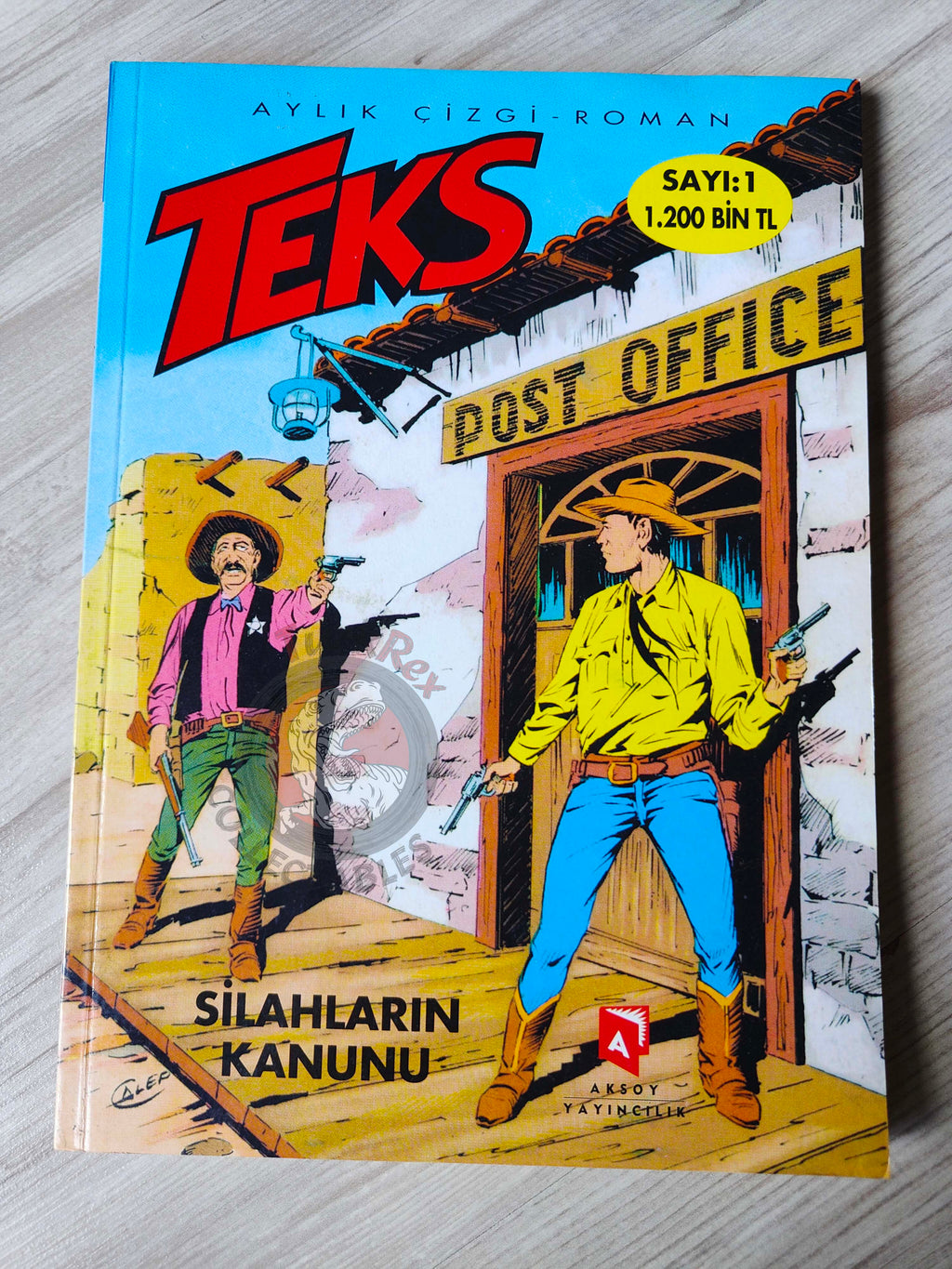 Tex #1 La Legge Della Colt 2000 Turkish Comic Turkey Bonelli Teks Willer