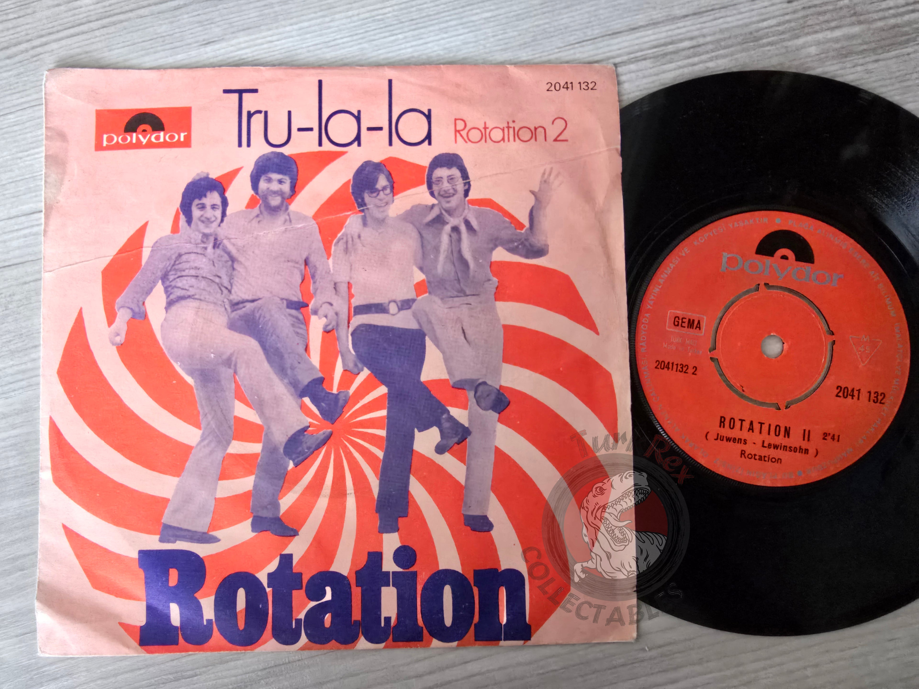 Rotation – Tru-La-La 7" Turkish Pressing Vinyl Turkey Edition