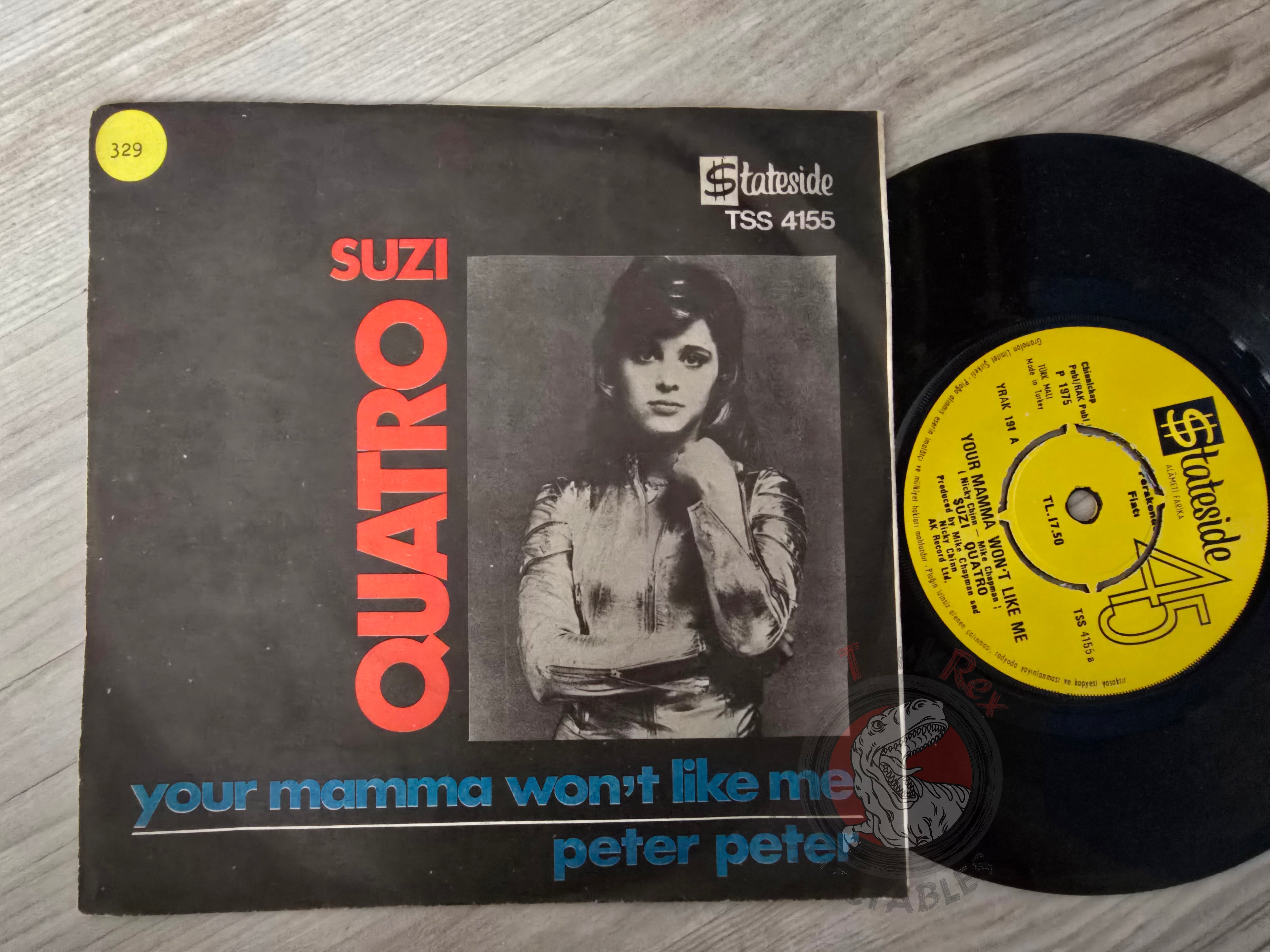 Suzi Quatro – Your Mamma Won't Like Me 7" Turkish Pressing Vinyl Turkey Edition