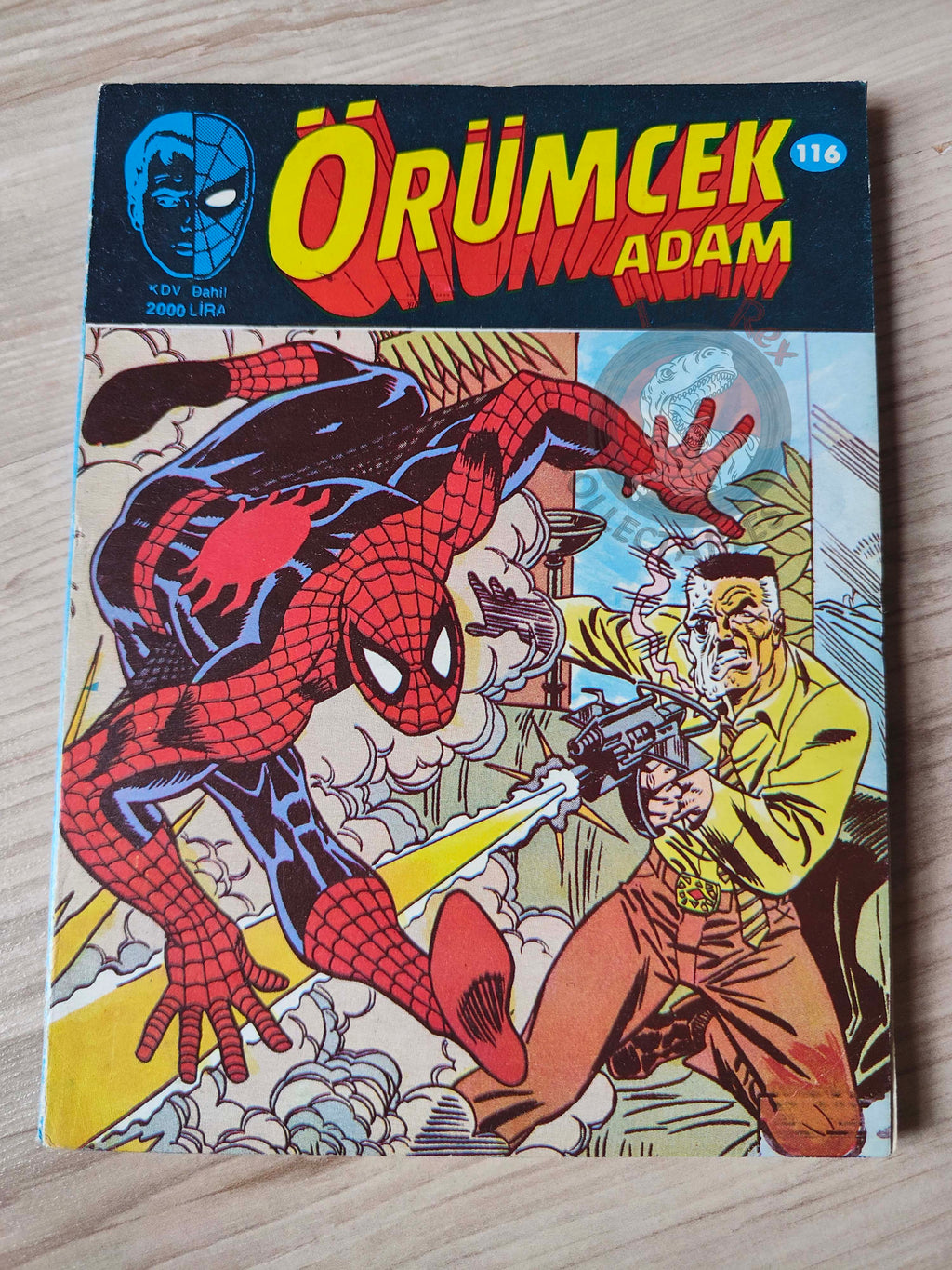 Spider-Man #116 1990 Turkish Comic Turkey Web of #52 #54 Spectacular #149 Hulk #263 Amazing #314