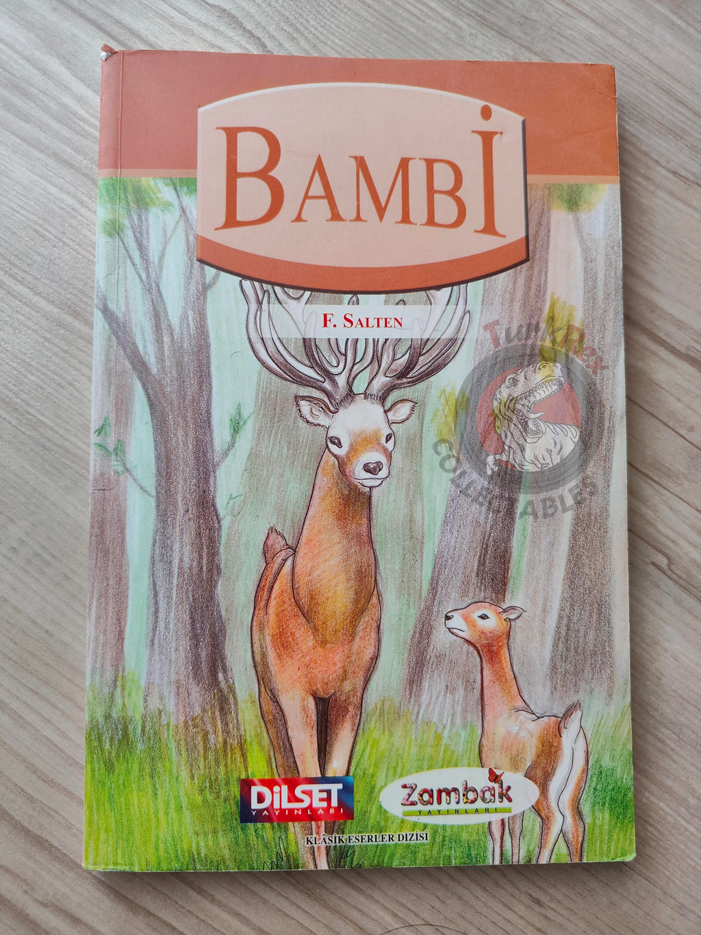 Felix Salten – Bambi 2004 Turkish Book Turkey Illustrated 1