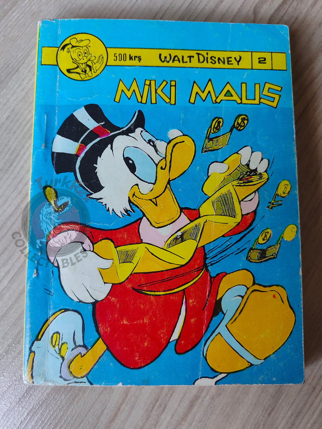 Mickey Mouse Mag Volume #2 1970 Turkish Comic Turkey Walt Disney Donald Duck