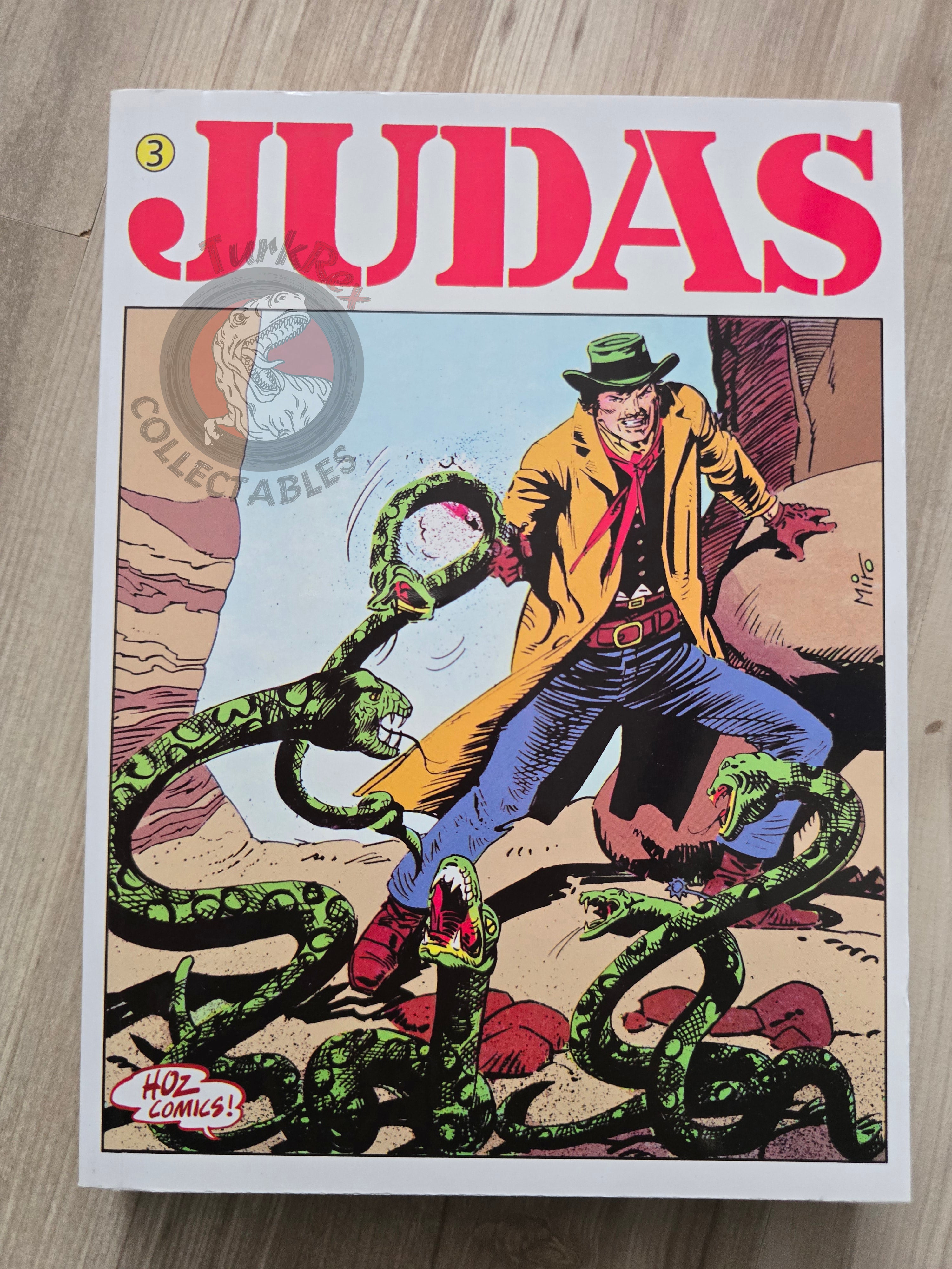 Judas Volume #3 Turkish Edition Comic Turkey #7 #8 #9