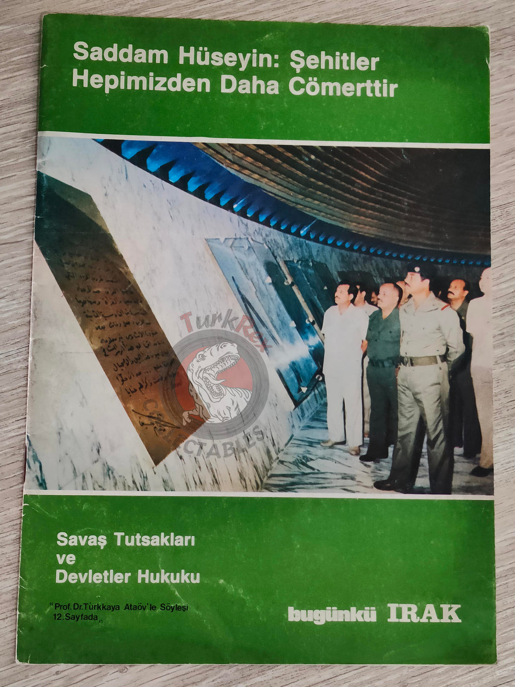 Saddam Hussein - Iraq Today 1984 Official Propaganda Magazine Turkish Turkey Middle East 2