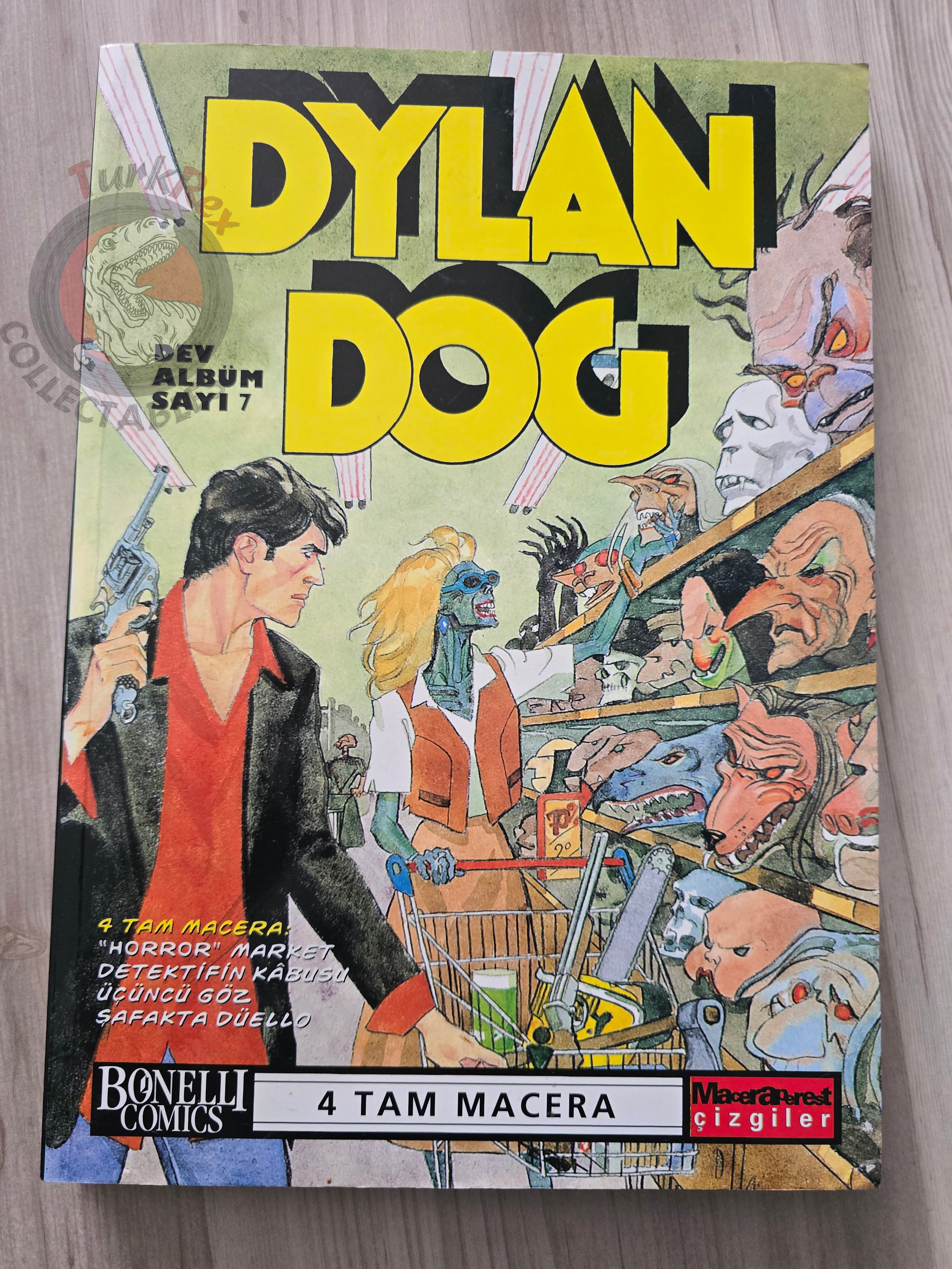 Dylan Dog Gigante #7 2004 Turkish Comic Turkey Horror Market