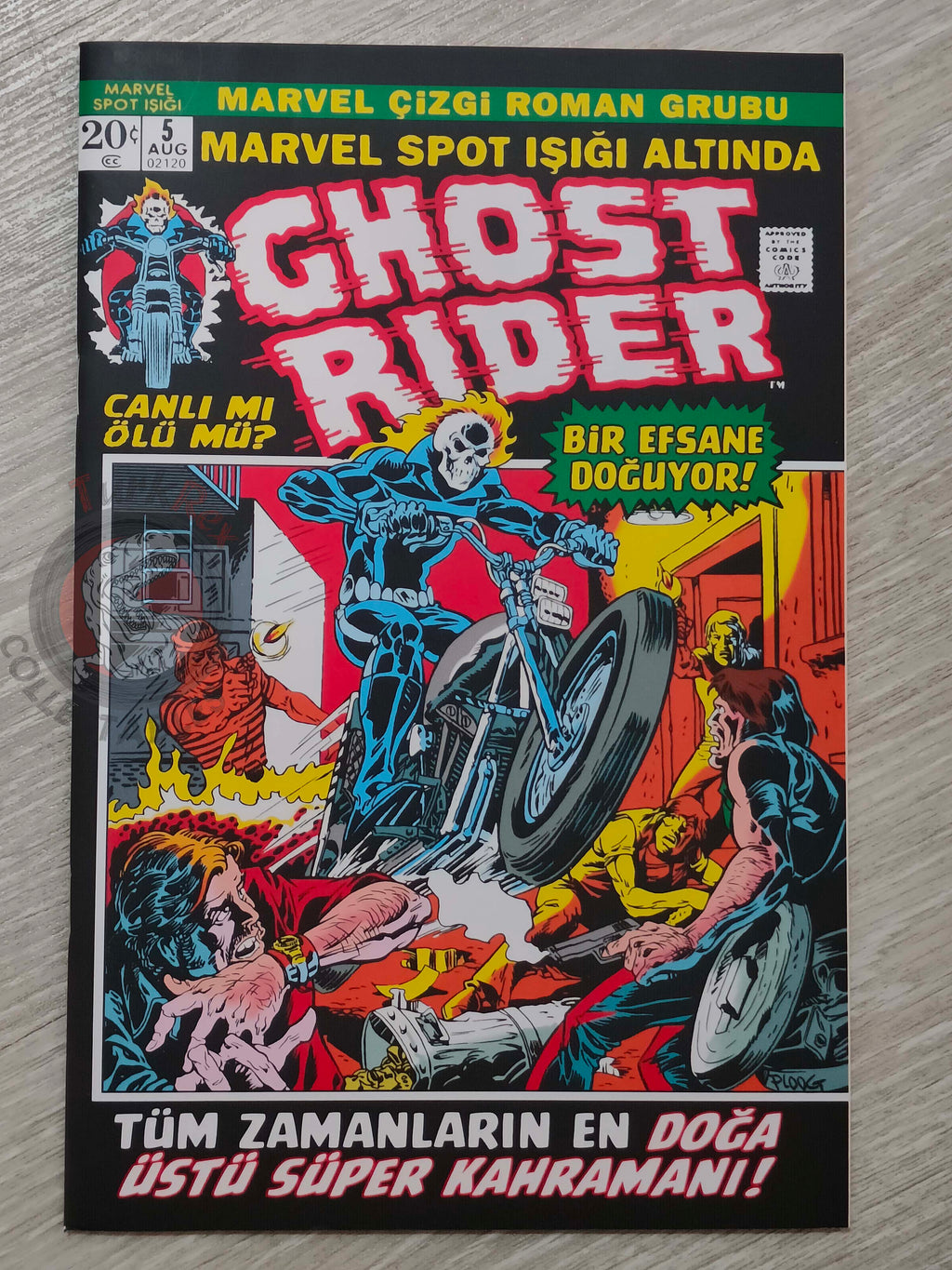 Marvel Spotlight on Ghost Rider #5 Turkish Comic Turkey