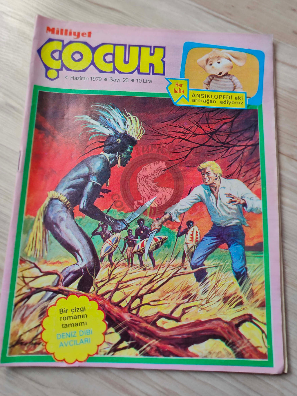 Milliyet Çocuk #23 1979 Turkish Comic Turkey Joyas Literarias Juveniles #85 Emilio Salgari