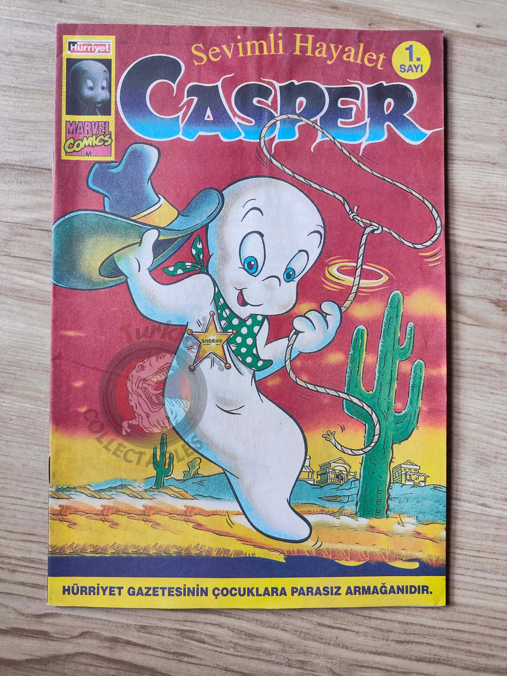 Casper the Friendly Ghost – Issue #1 1996 Turkish Comic Turkey
