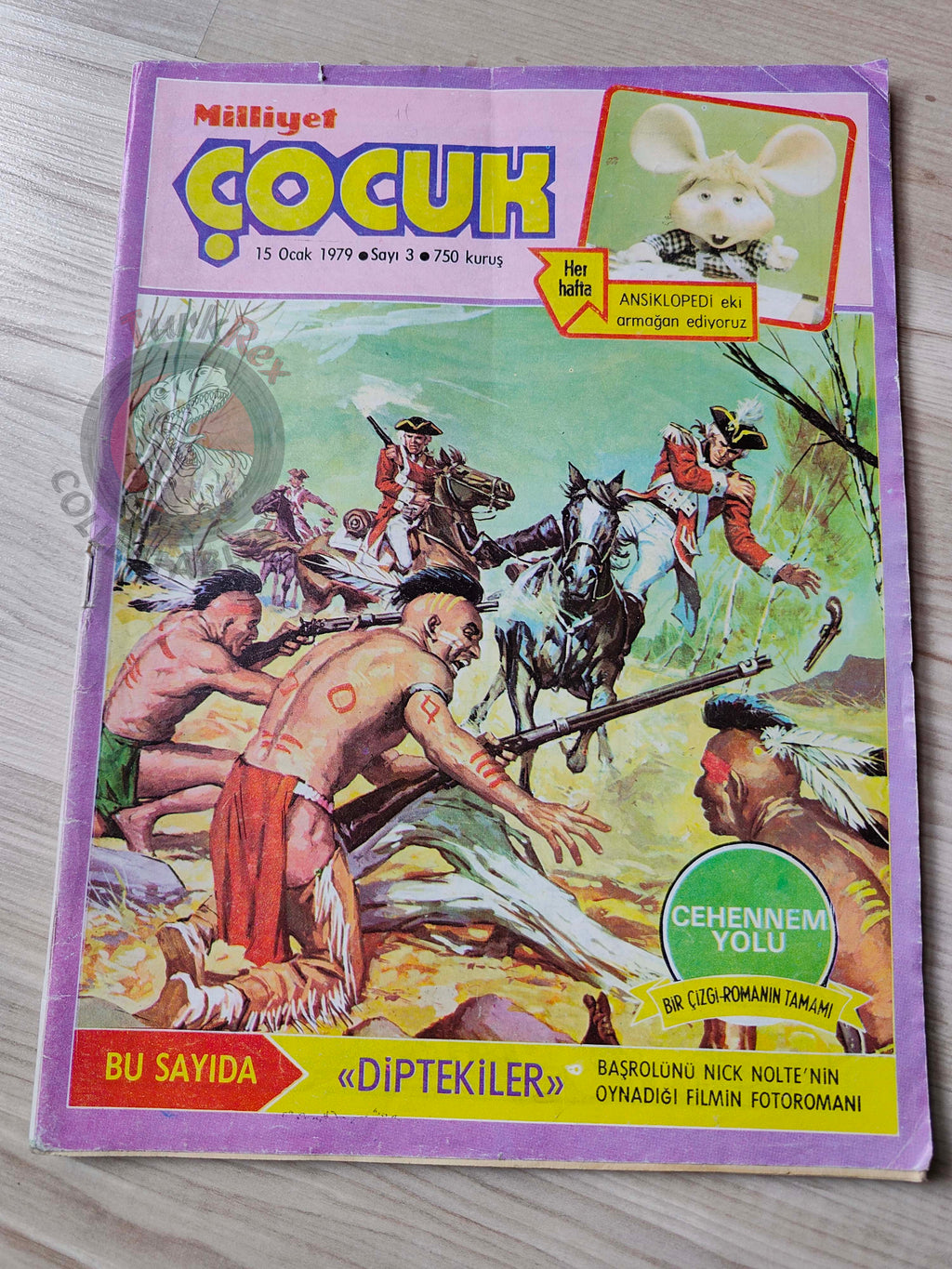 Milliyet Çocuk #3 1979 Turkish Comic Turkey Joyas Literarias Juveniles #37 Howard Stanley