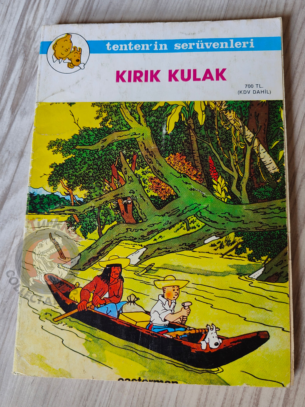 Tintin –  The Broken Ear mid 1980s Turkish Edition Comic Turkey 2