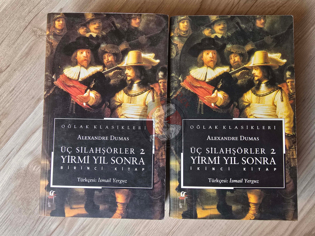 Alexandre Dumas – The Three Musketeers: Twenty Years After 2000 Turkish Book Turkey