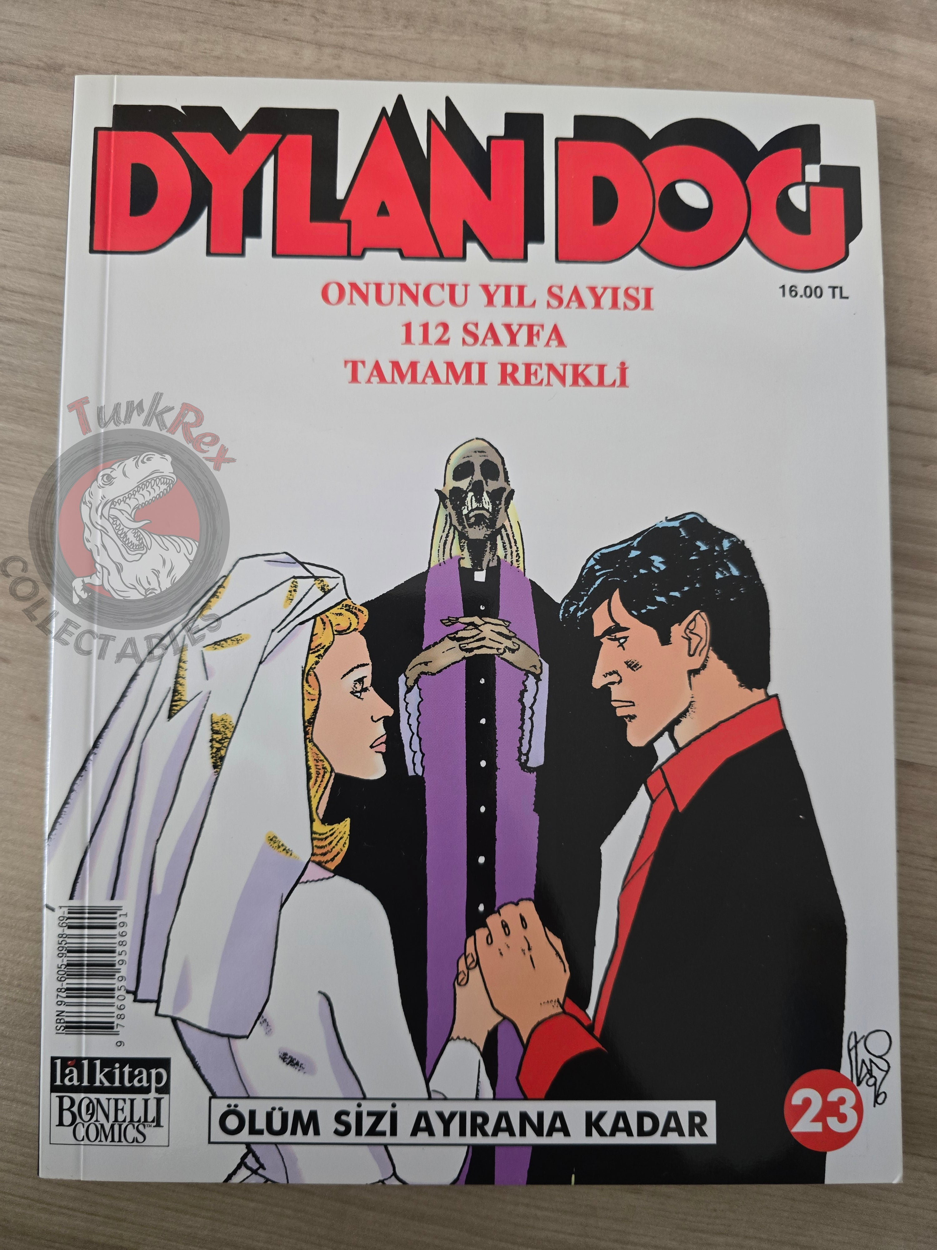 Dylan Dog #23 2017 Turkish Comic Turkey #121 Finché morte non vi separi