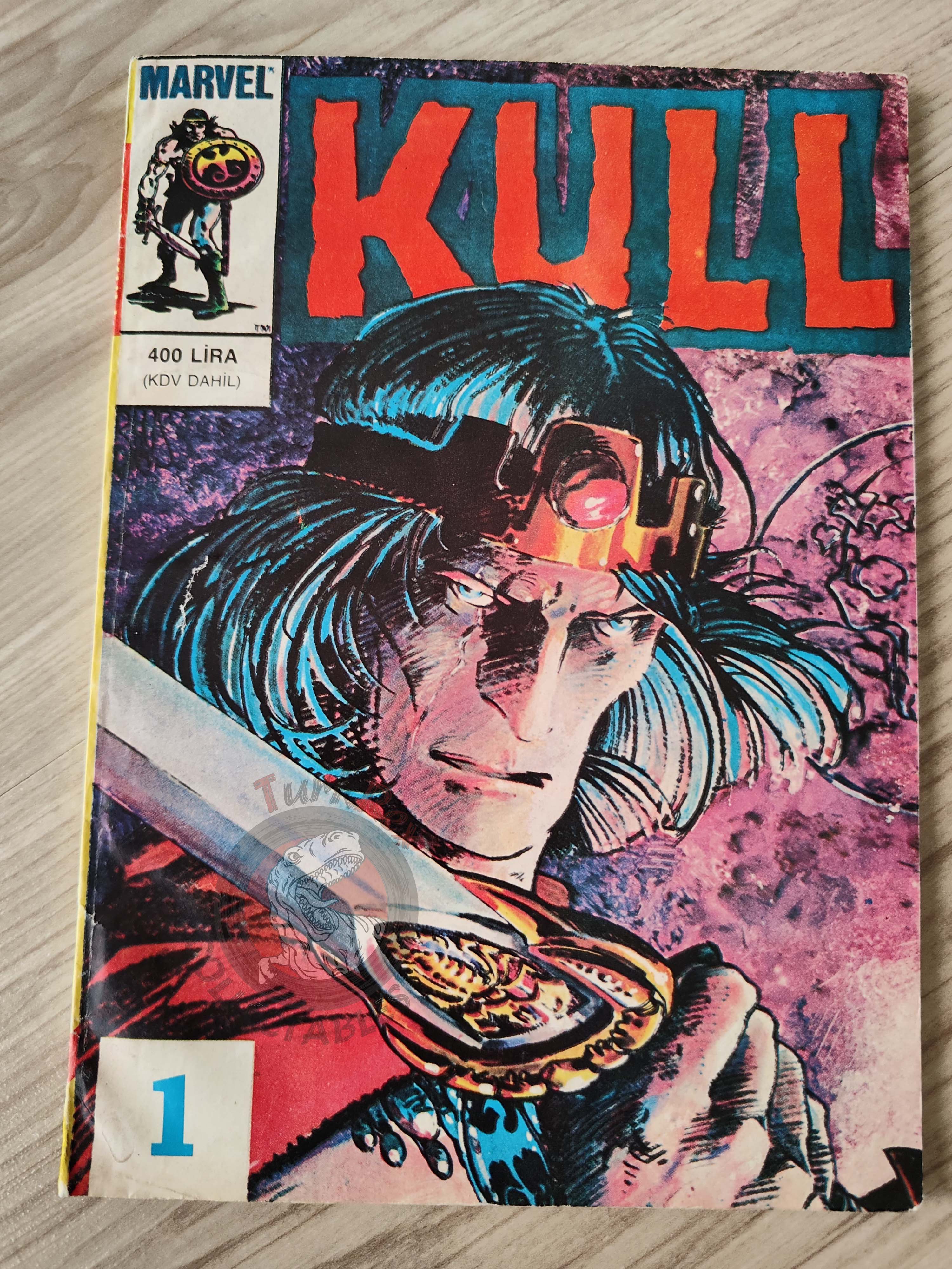 Kull the Conqueror #1 1988 Turkish Comic Turkey #9 SSOC #3