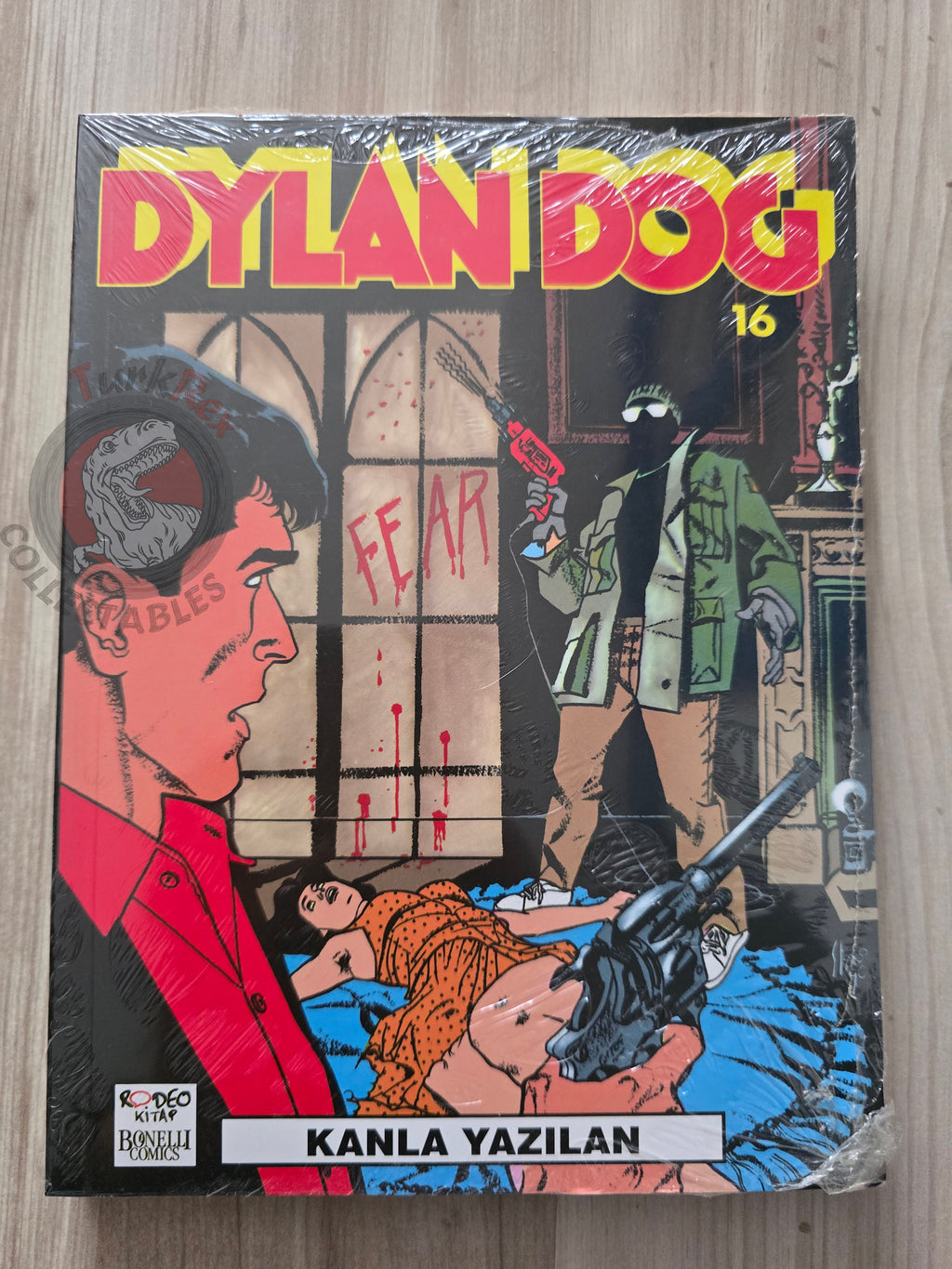 Dylan Dog #16 2006 Turkish Comic Turkey Scritto con il sangue #47 #49