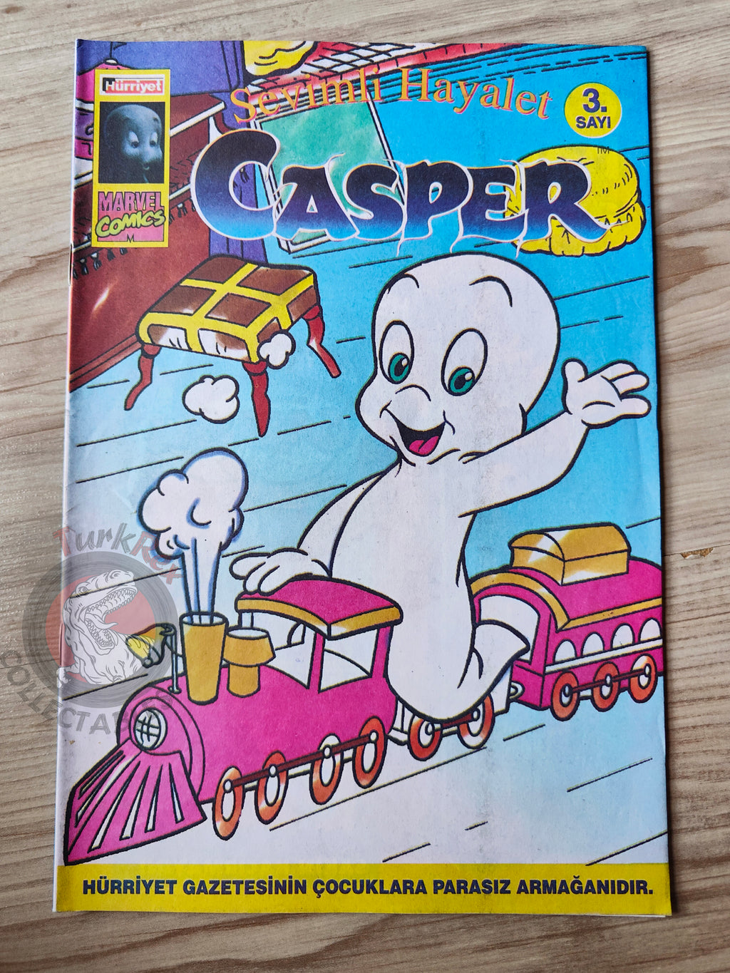 Casper the Friendly Ghost – Issue #3 1996 Turkish Comic Turkey