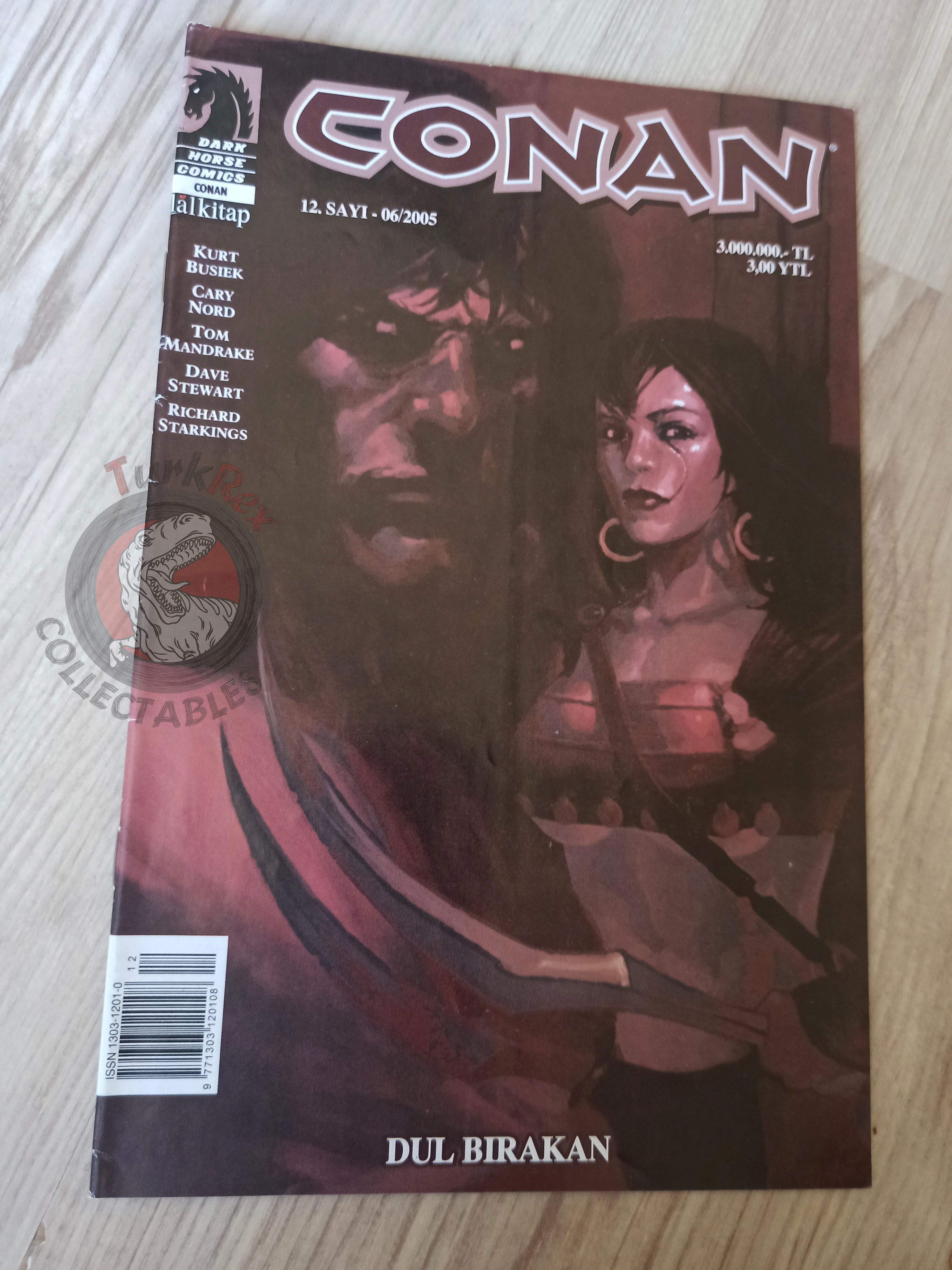Conan the Legend #12 Turkish Comic Turkey Dark Horse Comics